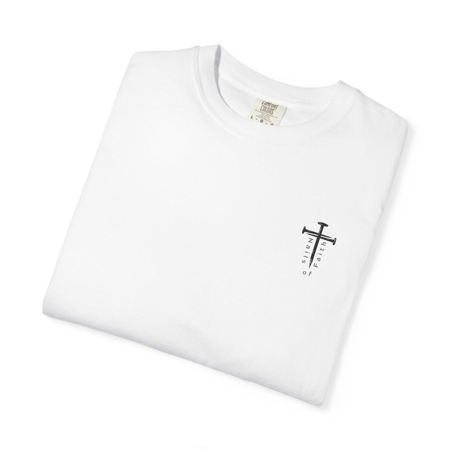 Rooted in Christ Christian T-Shirt | Colossians 2:6-7 Faith Tee