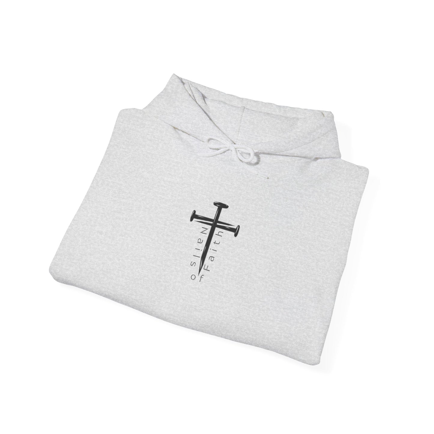 Faith and Family Firefighter Hoodie – Maltese Cross Christian Sweatshirt | Gildan 18500