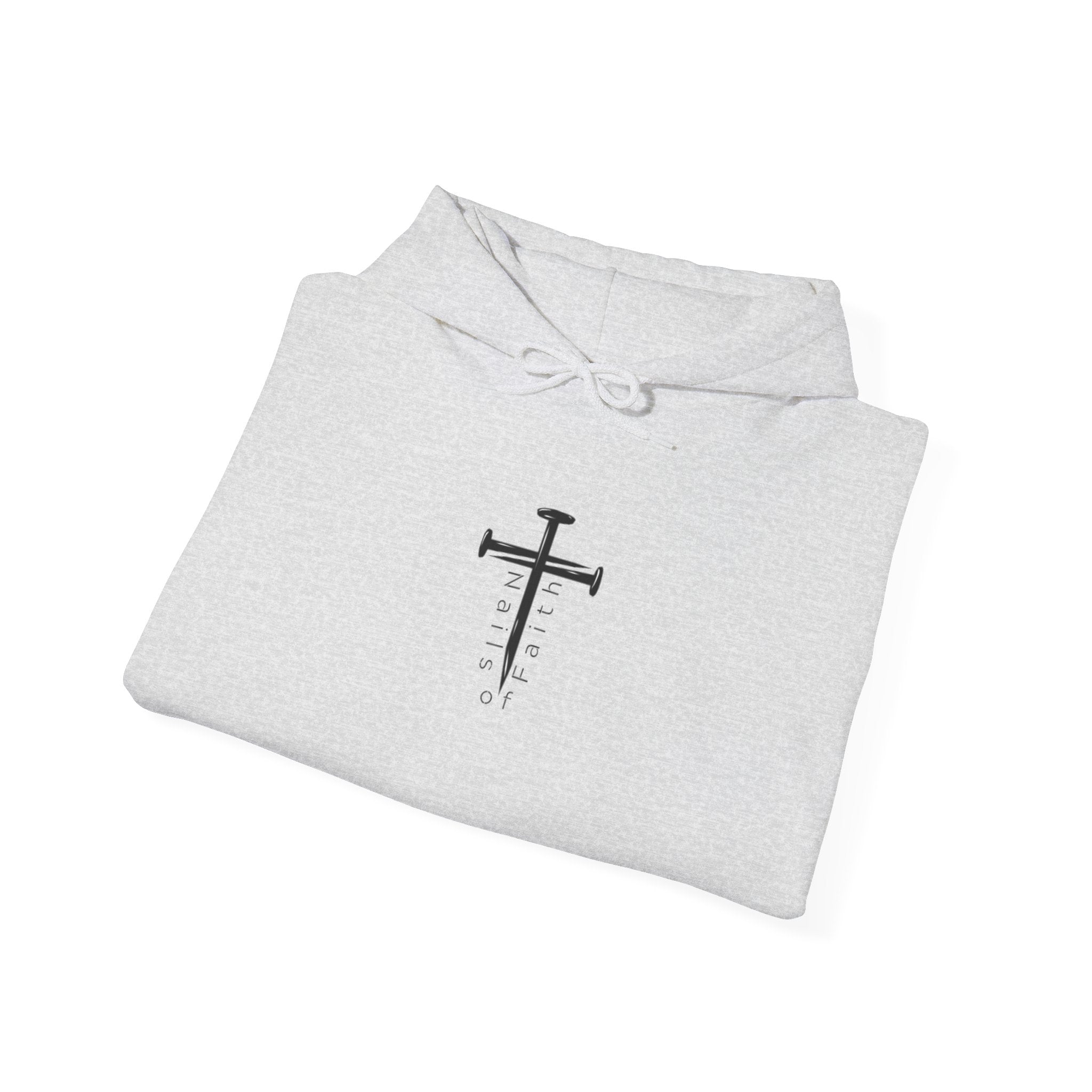 Faith and Family Firefighter Hoodie – Maltese Cross Christian Sweatshirt | Gildan 18500