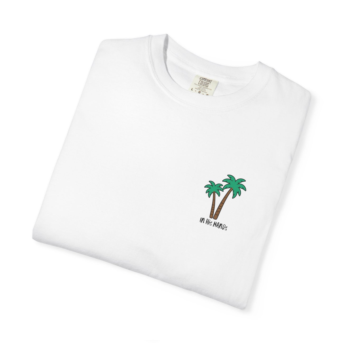 Resting in His Hands Vibes – Christian Beach Comfort Colors 1717 T-Shirt