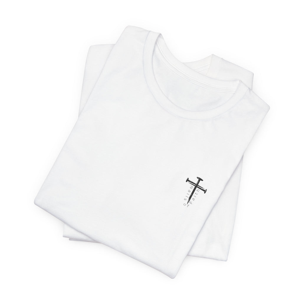 Faith Over Fear Strength Over Struggle T-Shirt – Christian Bella Canvas 3001 Tee | Nails of Faith