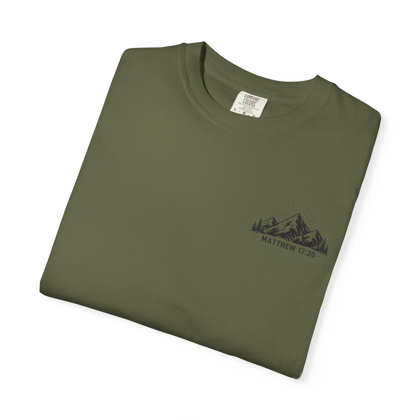 Faith as Small as a Mustard Seed Christian T-Shirt | Matthew 17:20 Tee