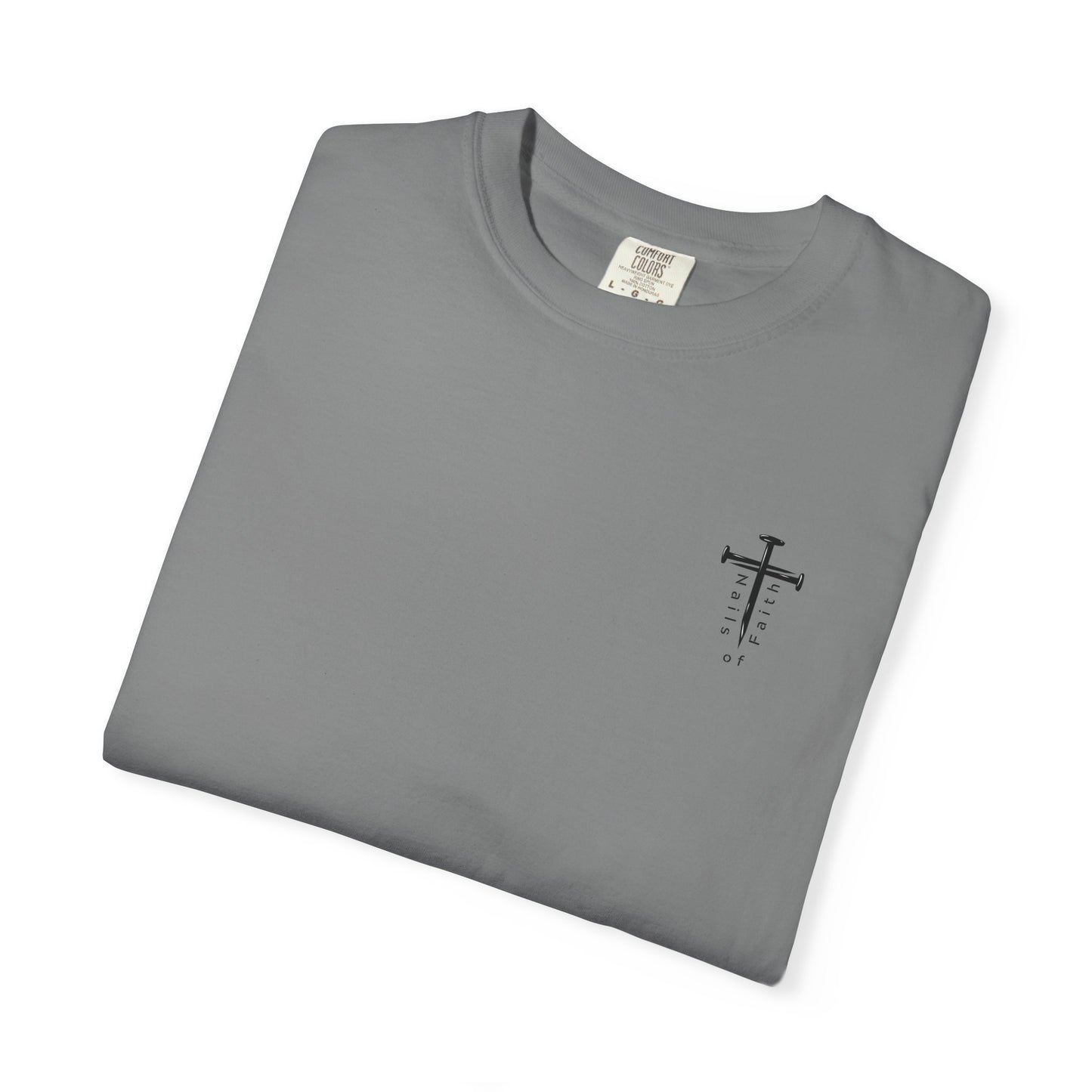 Hebrews 11:1 Shirt, Faith Scripture Tee, Christian Graphic T-Shirt, Vintage Washed Bible Verse Shirt | Christian scripture tee