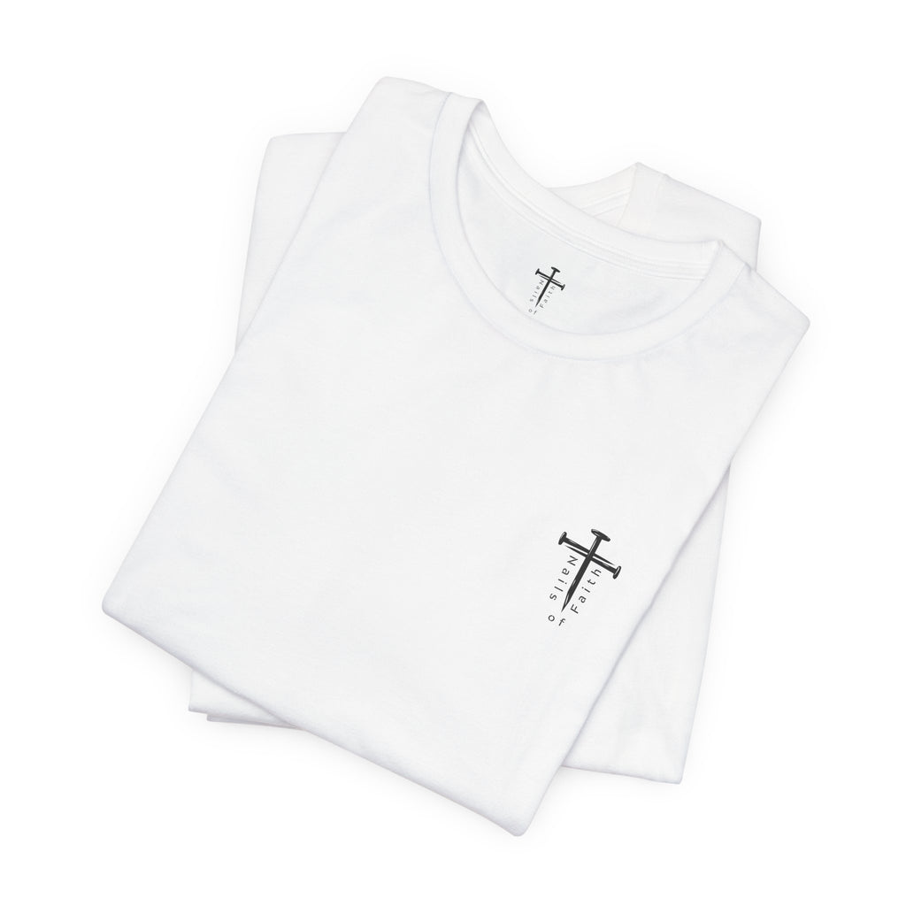 Look to the Lord and All His Strength Shirt – Christian Bible Verse T-Shirt | Bella+Canvas 3001 Faith Tee