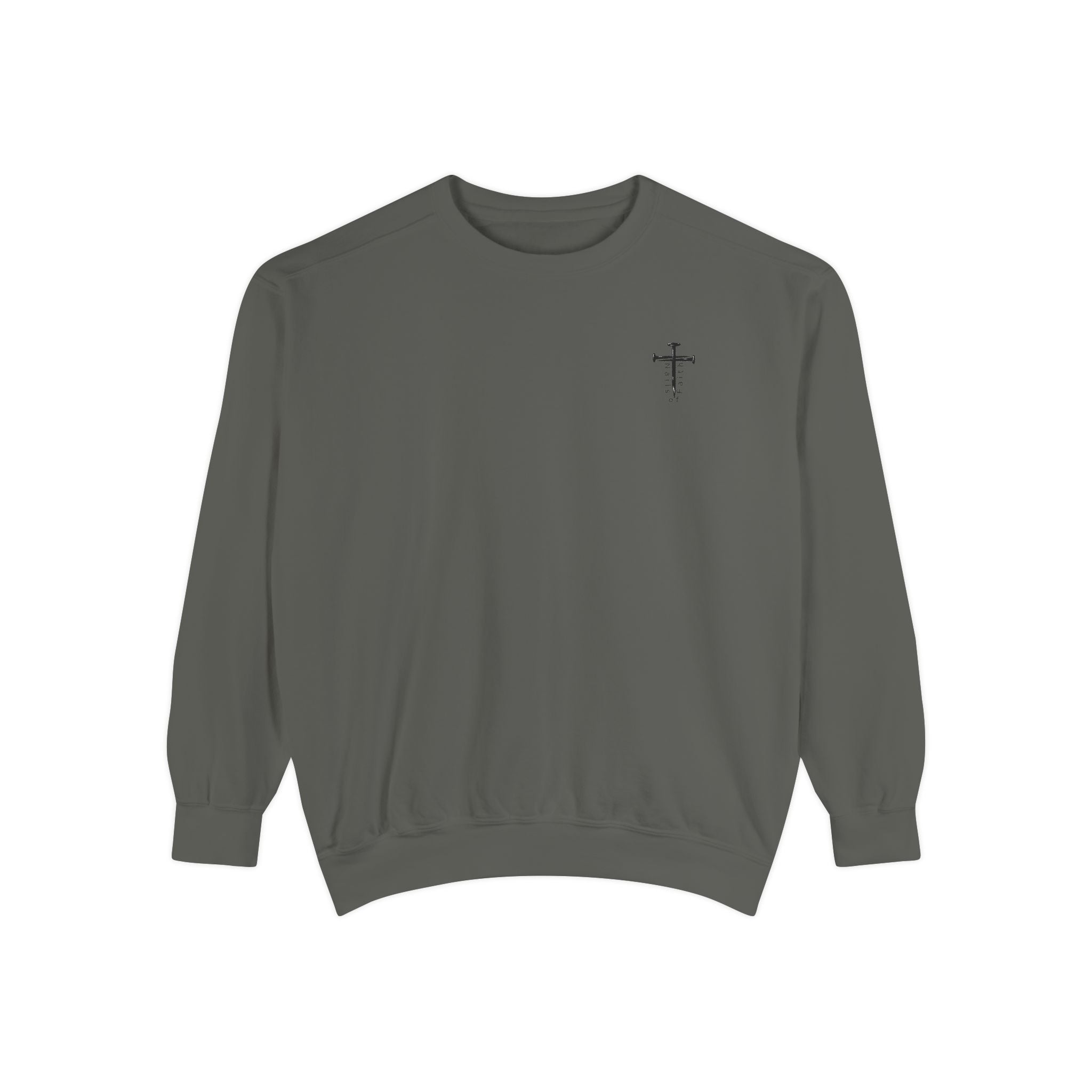 Be Still and Know Shirt Psalm 46:10, Comfort Colors 1566 Sweatshirt, Christian Bible Verse Sweatshirt, Faith Based Christian Apparel