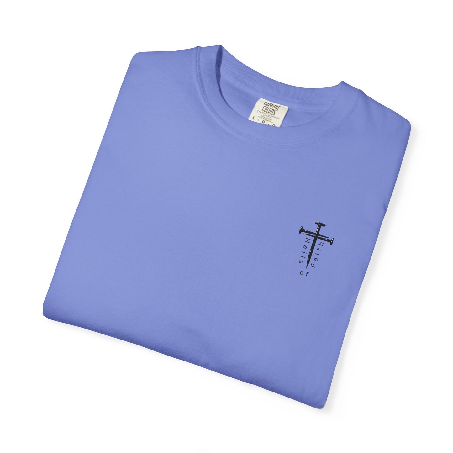 Hebrews 11:1 Shirt, Faith Scripture Tee, Christian Graphic T-Shirt, Vintage Washed Bible Verse Shirt | Christian scripture tee