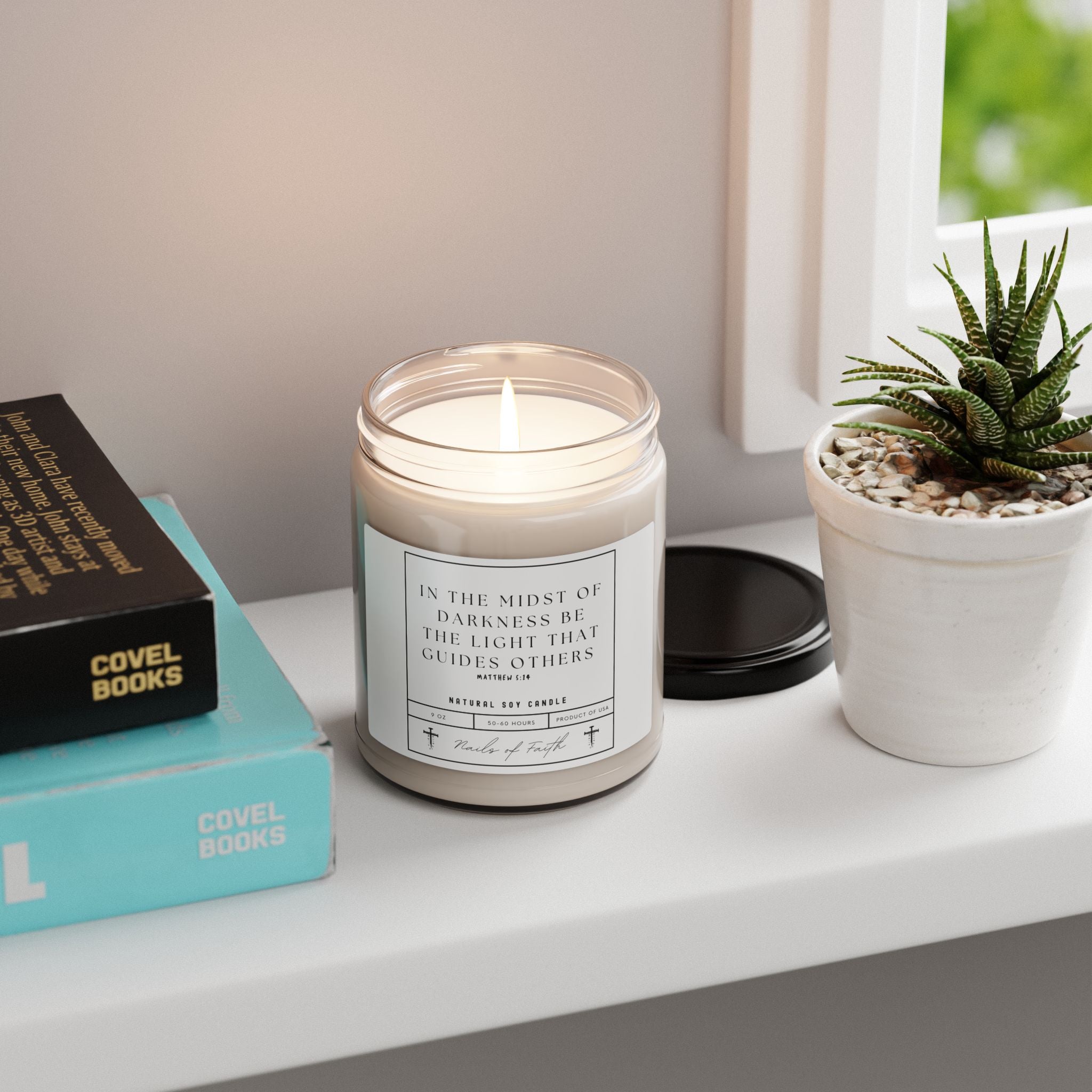 The light that guides others Scented Soy Candle, 9oz