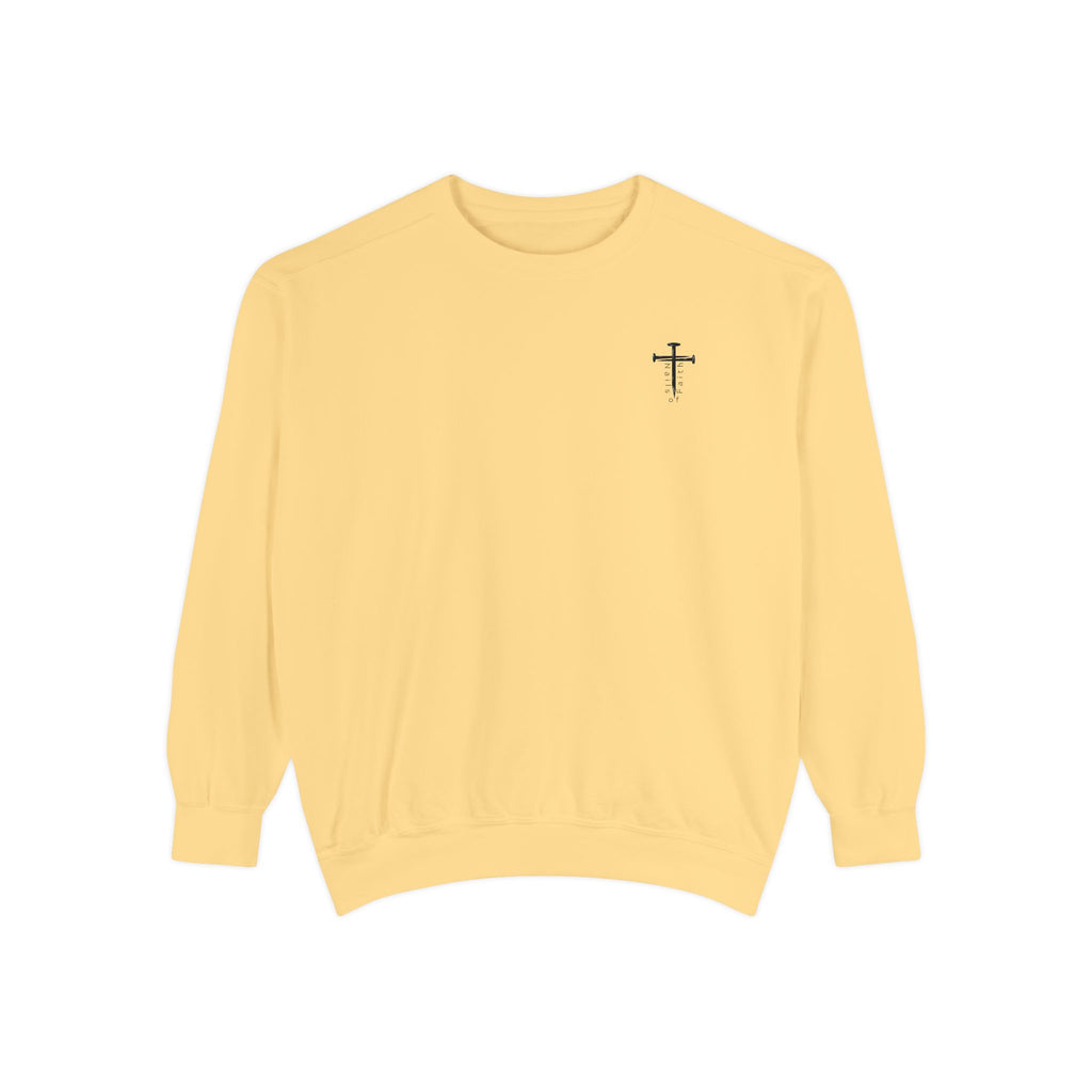 Be Still and Know Shirt Psalm 46:10, Comfort Colors 1566 Sweatshirt, Christian Bible Verse Sweatshirt, Faith Based Christian Apparel