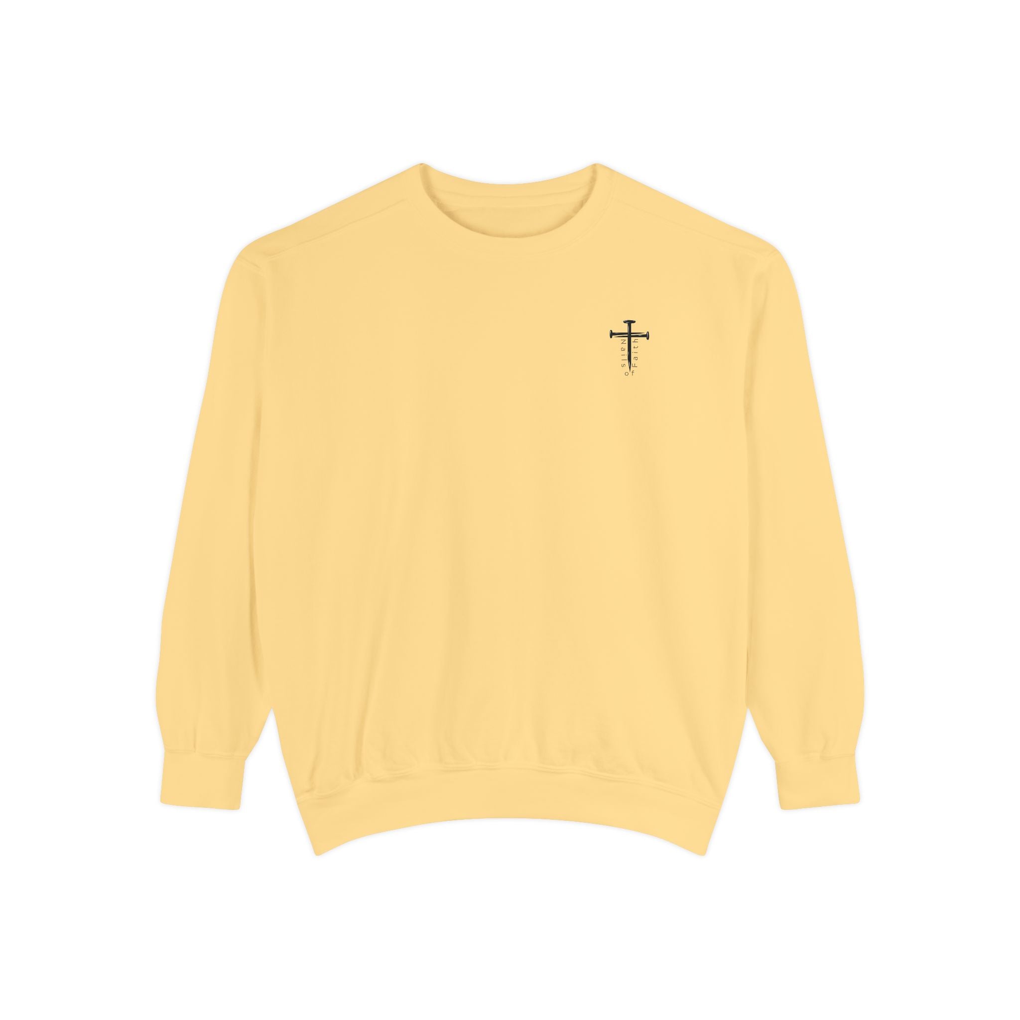 Be Still and Know Shirt Psalm 46:10, Comfort Colors 1566 Sweatshirt, Christian Bible Verse Sweatshirt, Faith Based Christian Apparel