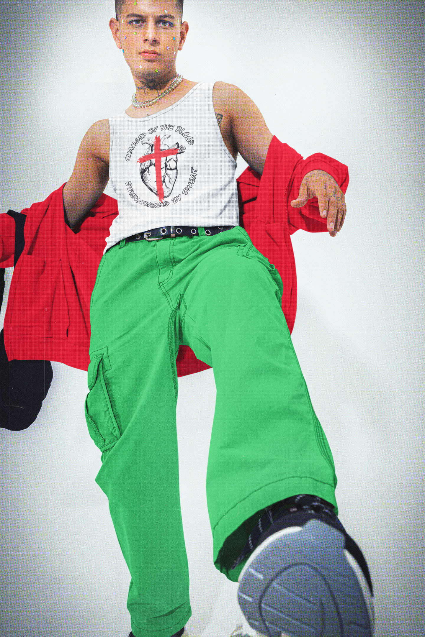 Changed by the Blood Tank – Christian Gym & Faith Fitness Apparel | Gildan 5200