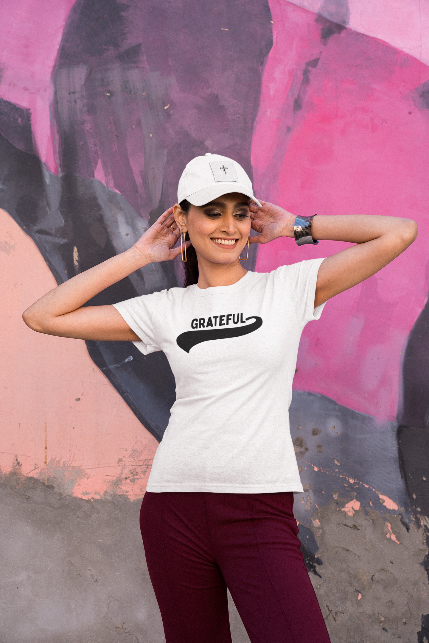 Grateful Christian T-Shirt – Gildan 64000 Softstyle Faith Shirt | Minimalist Christian Apparel