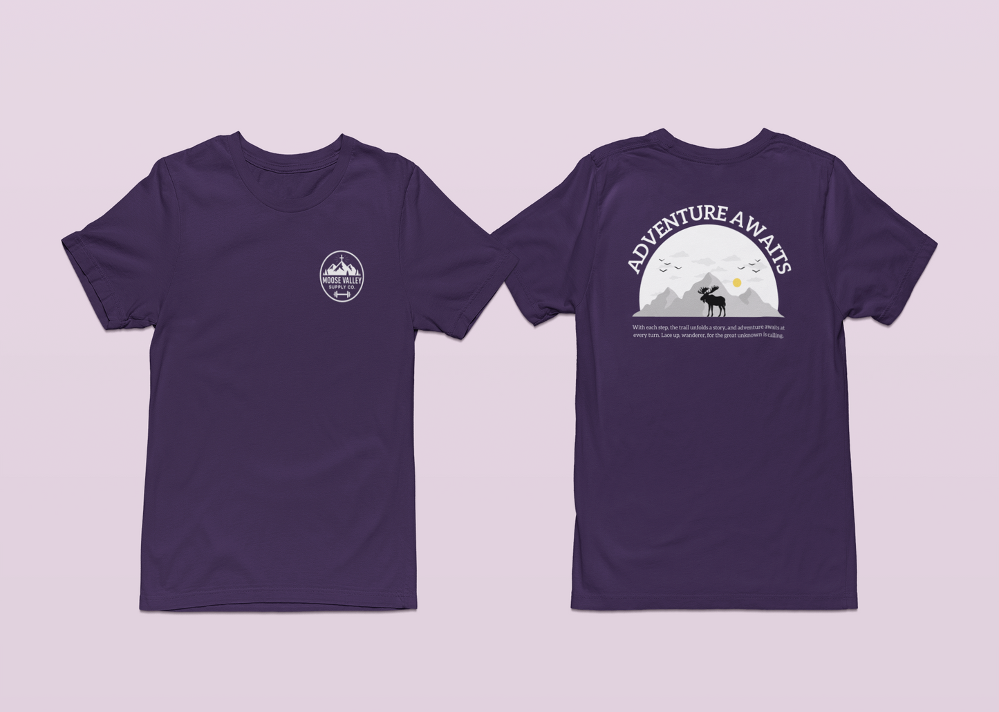 Adventure Awaits T-Shirt – Unisex Graphic Tee | Bella+Canvas 3001