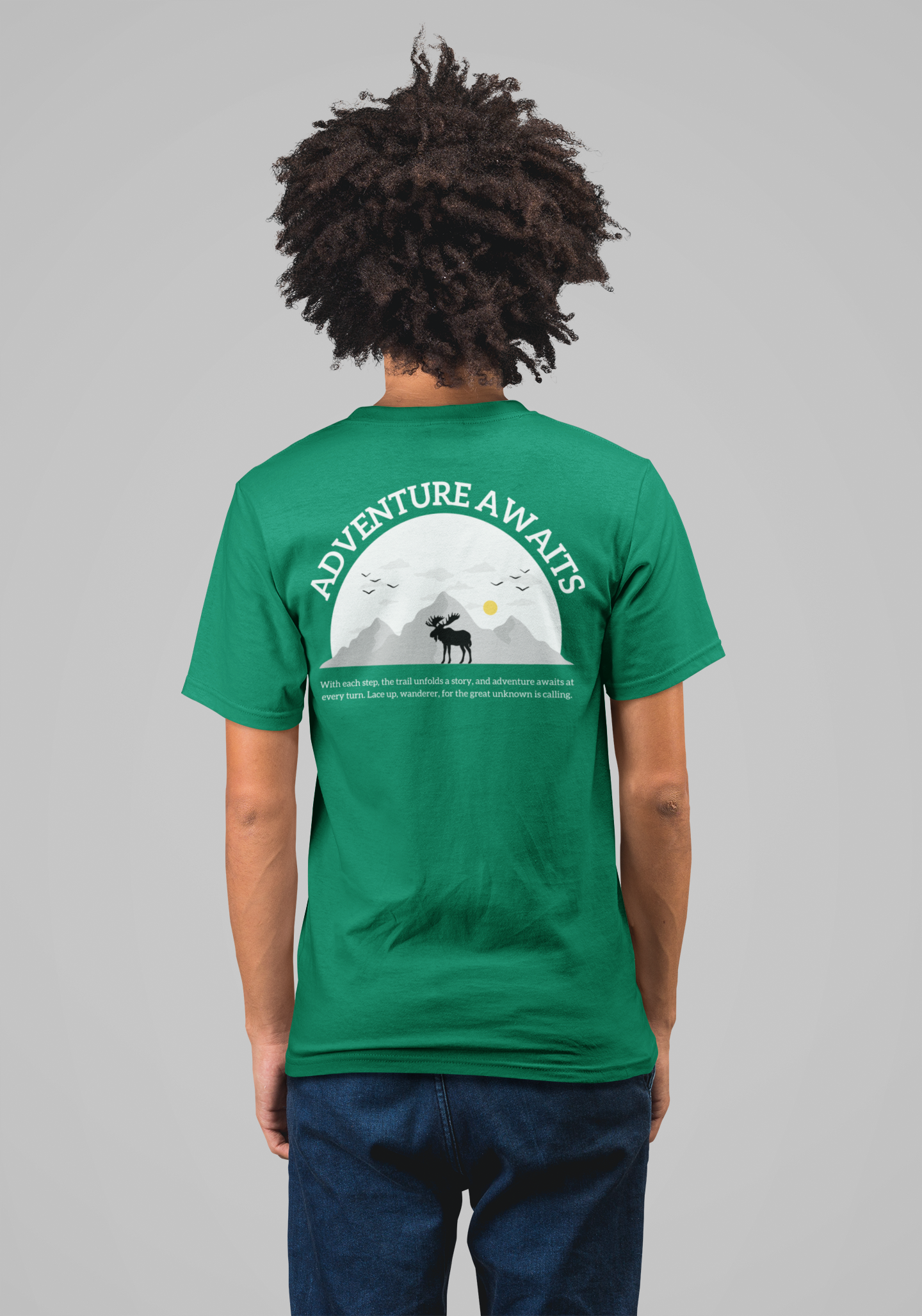 Adventure Awaits T-Shirt – Unisex Graphic Tee | Bella+Canvas 3001