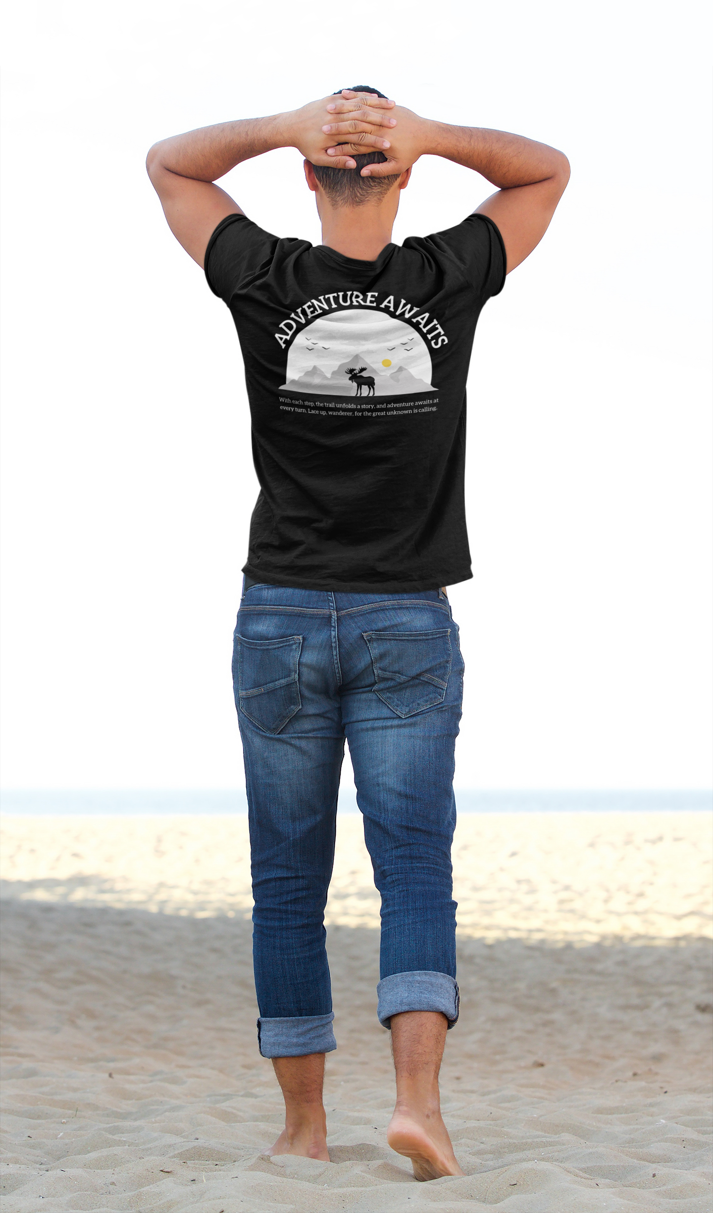Adventure Awaits T-Shirt – Unisex Graphic Tee | Bella+Canvas 3001