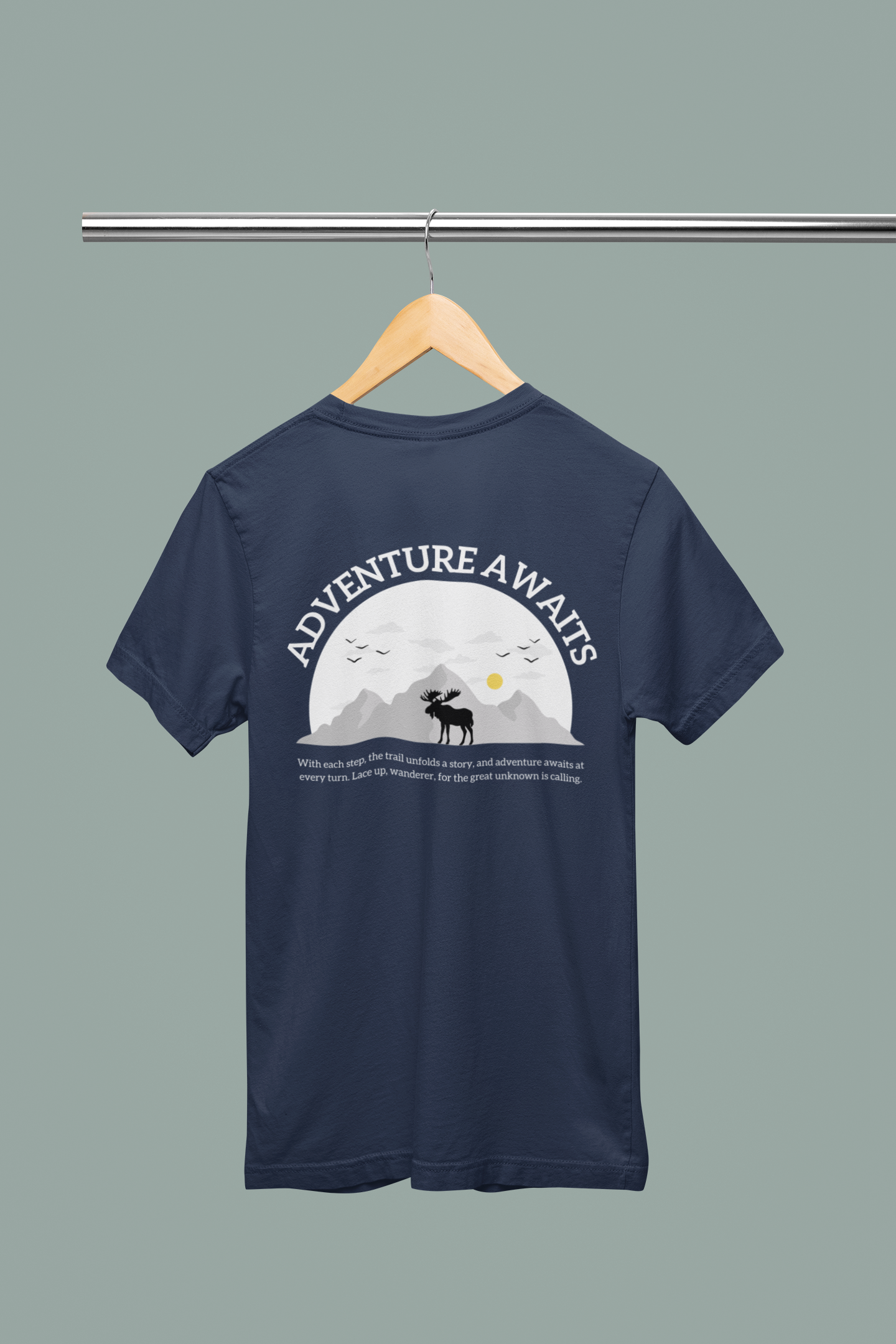 Adventure Awaits T-Shirt – Unisex Graphic Tee | Bella+Canvas 3001