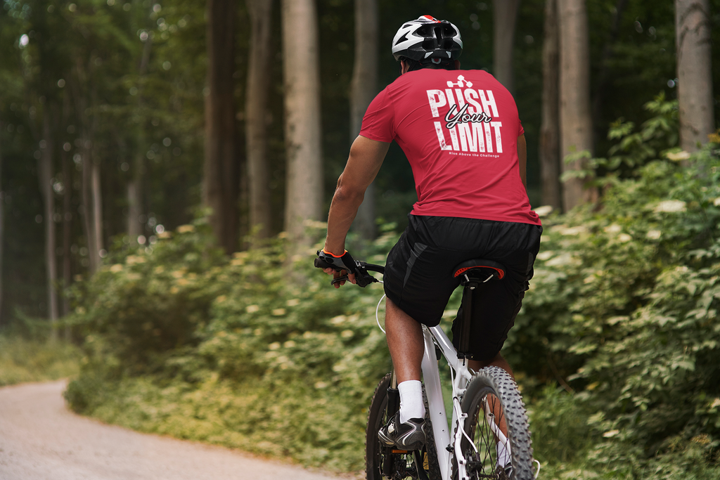 Push Your Limit Shirt, Christian Gym Shirt, Faith Fitness T Shirt, Motivational Workout Shirt, Comfort Colors 1717 Graphic Tee