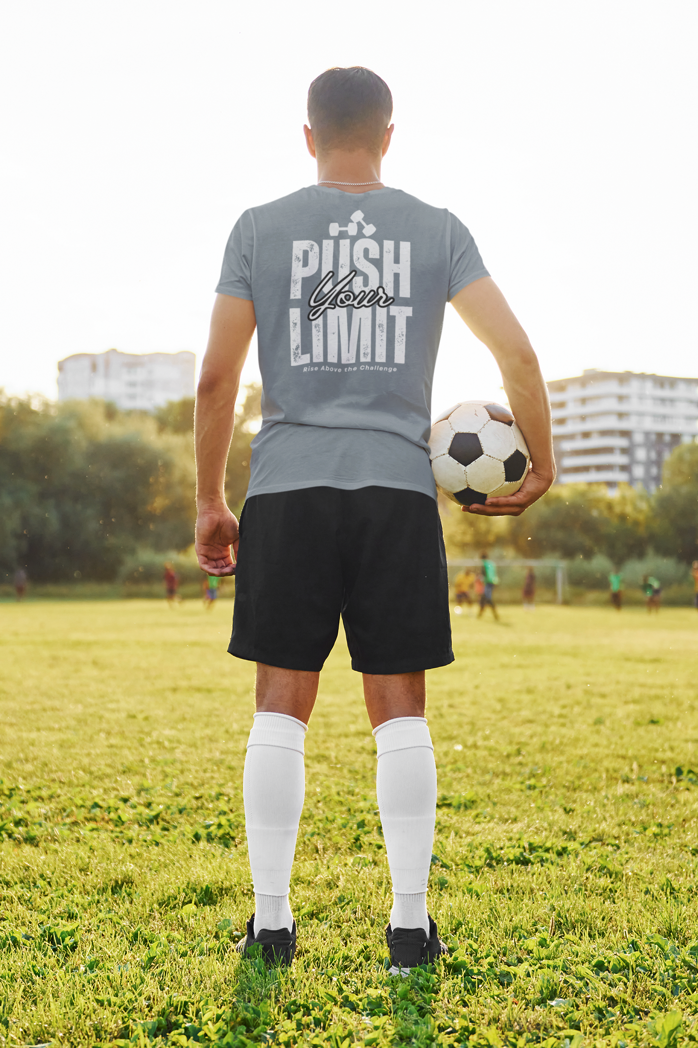 Push Your Limit Shirt, Christian Gym Shirt, Faith Fitness T Shirt, Motivational Workout Shirt, Comfort Colors 1717 Graphic Tee
