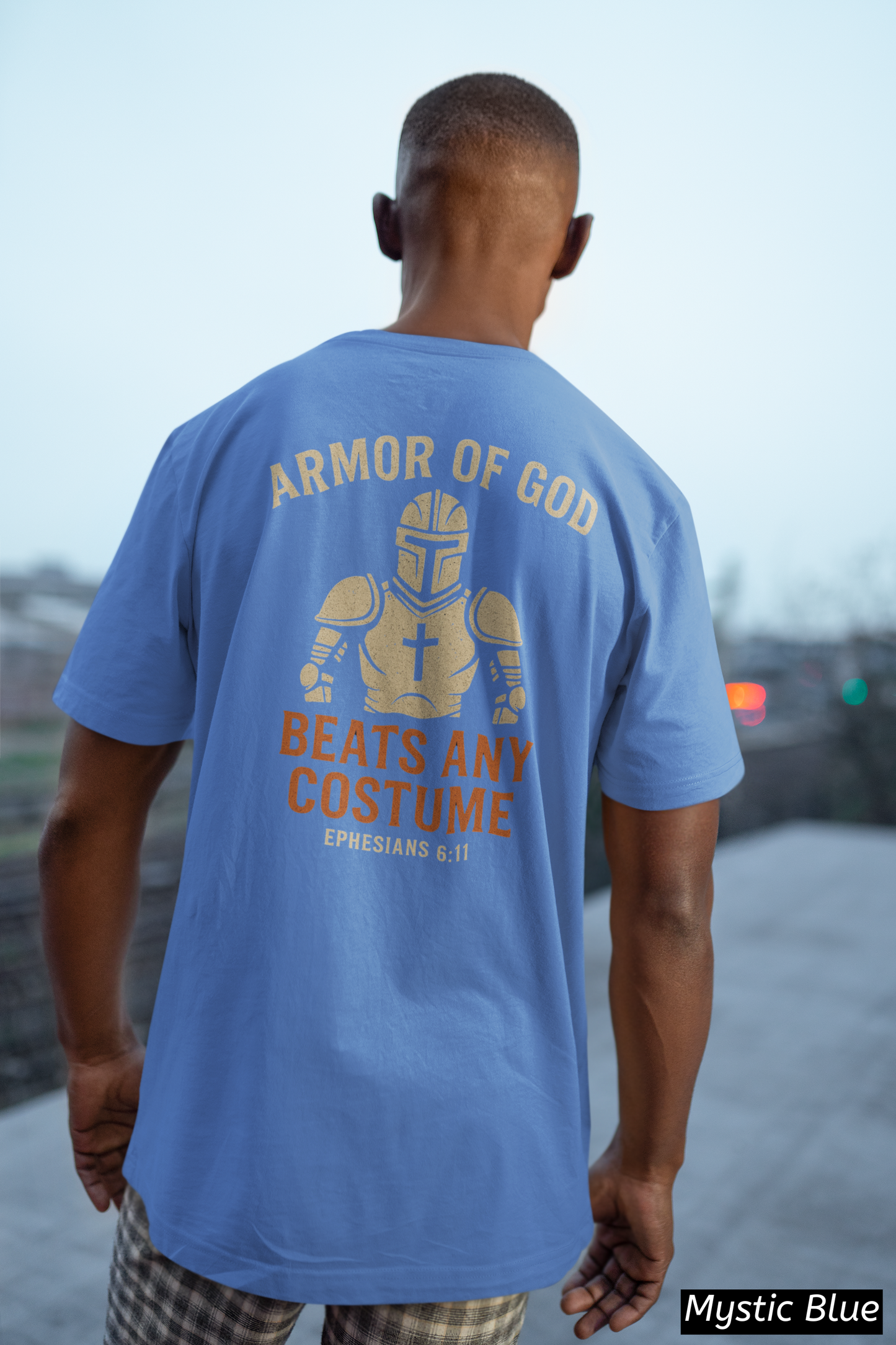Armor of God Beats Any Costume Christian Halloween T-Shirt