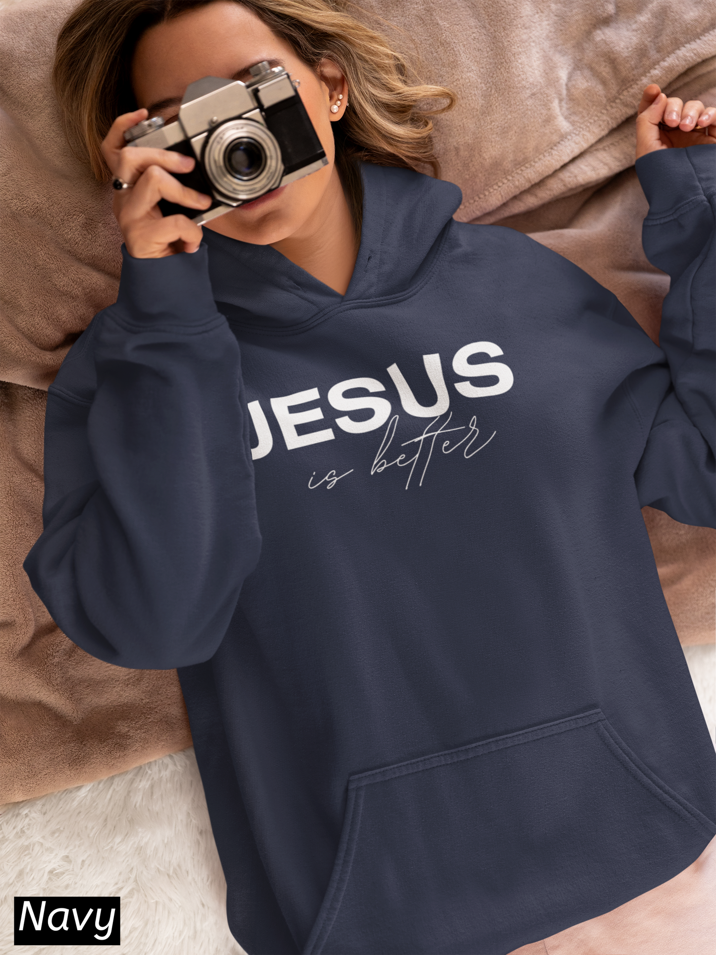 Jesus Is Better - Unisex Faith Hoodie
