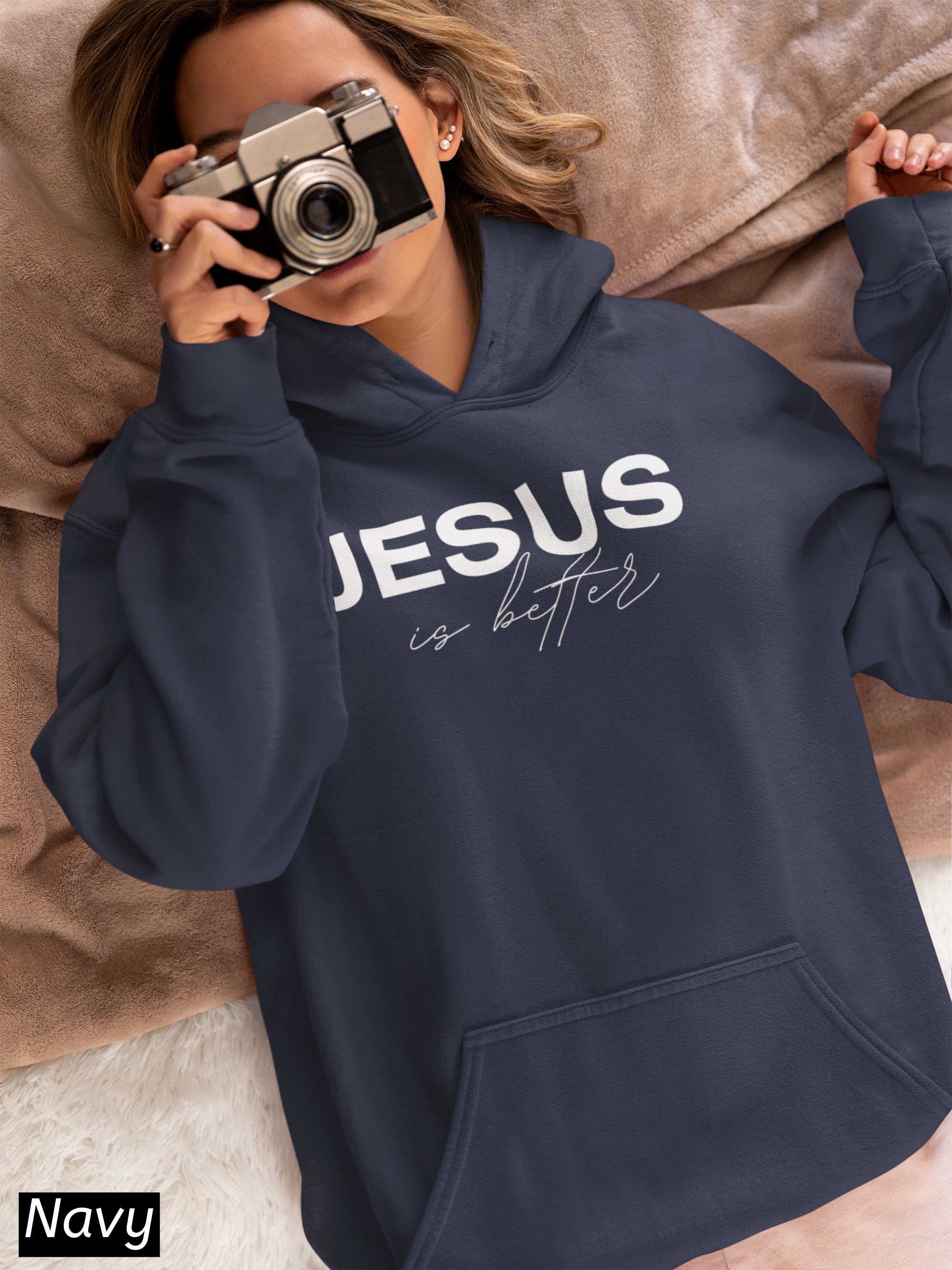 Jesus Is Better - Unisex Faith Hoodie