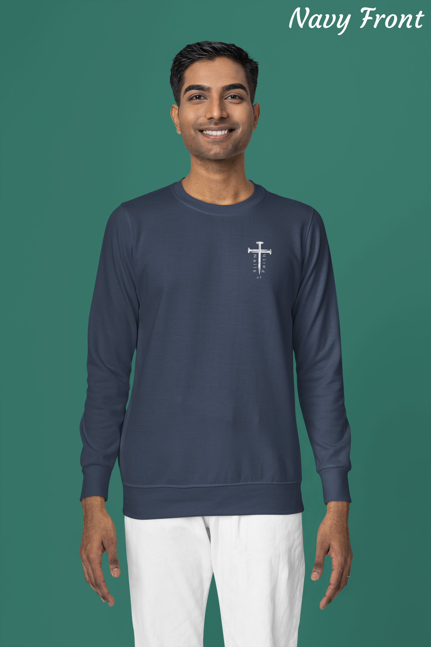 Fearless Lion Sweatshirt – Psalms 56:3 - Unisex Crewneck