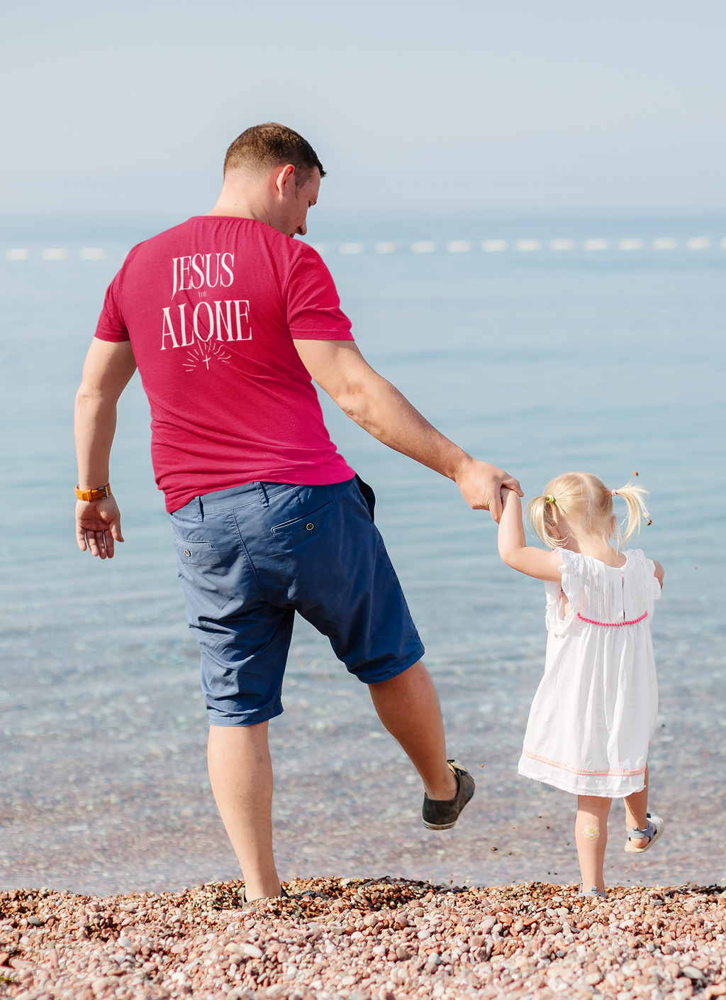 Jesus You Alone Christian Shirt – Faith Worship T-Shirt | Gildan 64000 Softstyle Tee