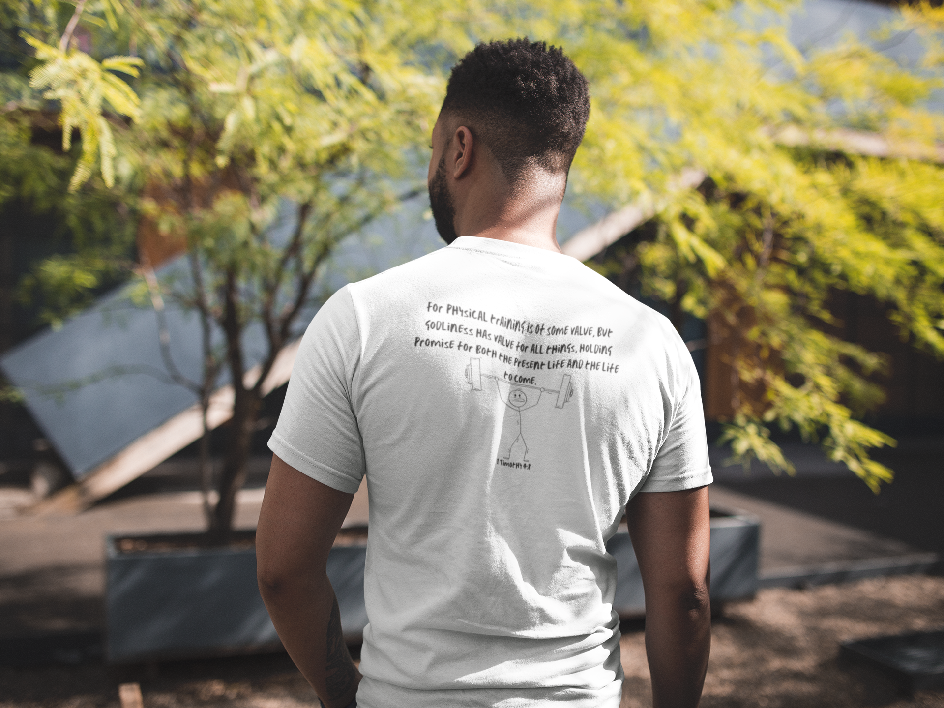 Physical Training Is of Some Value T-Shirt | Christian Fitness Tee | Faith & Gym Shirt