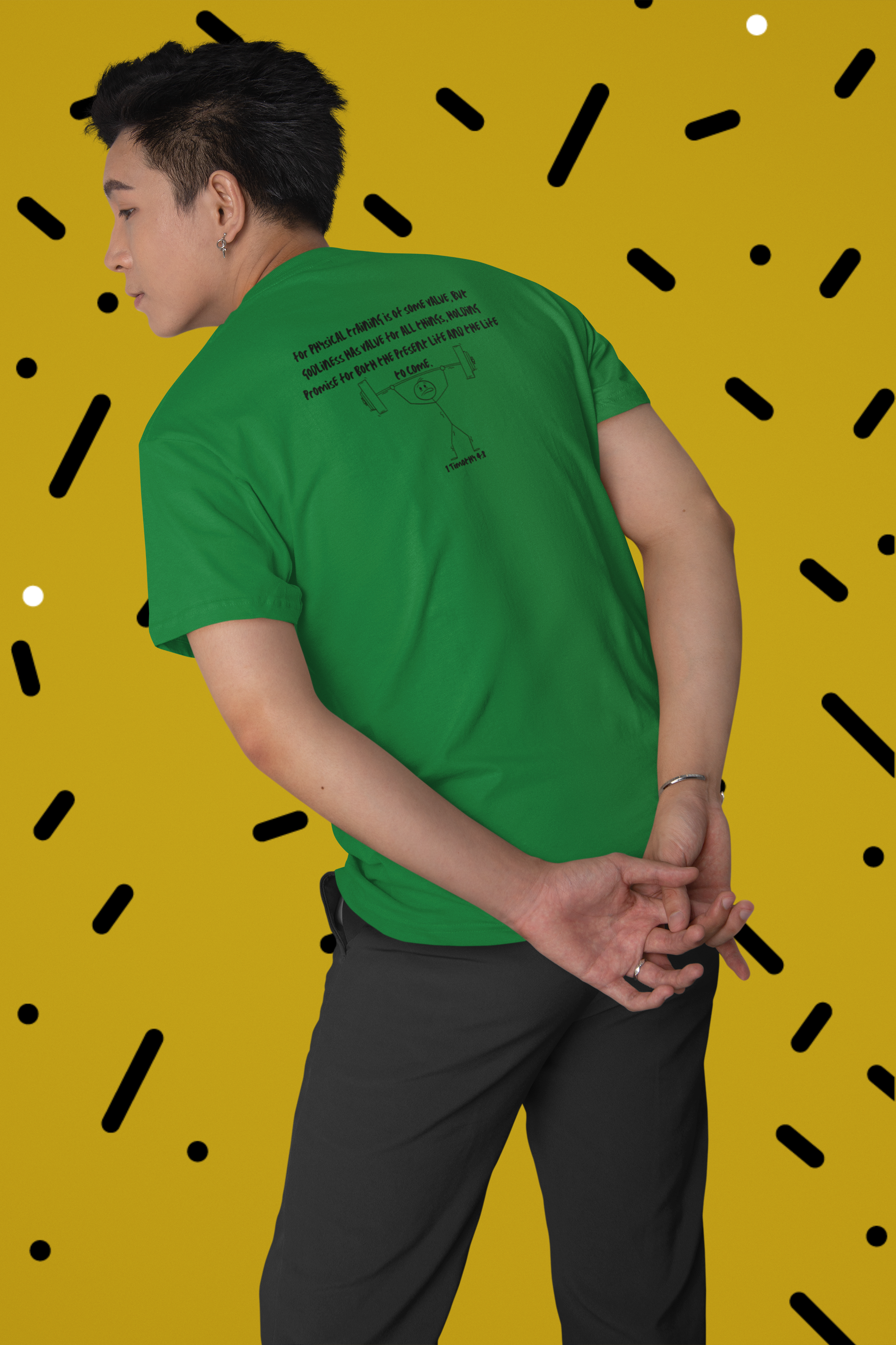 Physical Training Is of Some Value T-Shirt | Christian Fitness Tee | Faith & Gym Shirt