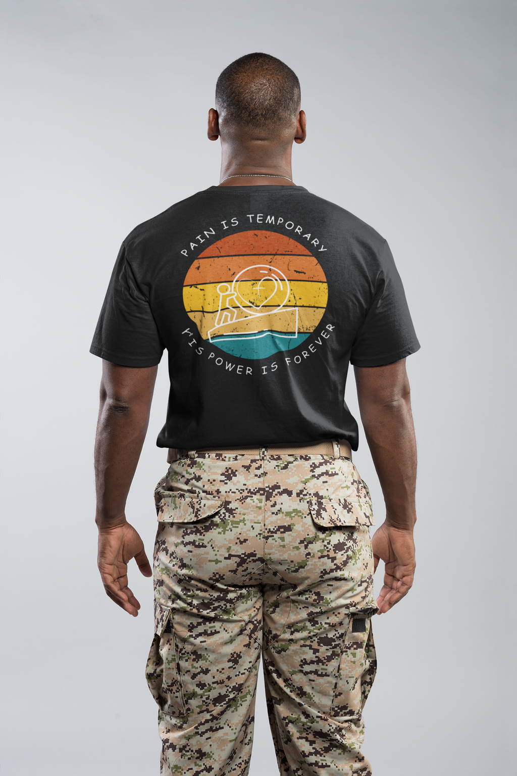 Pain Is Temporary His Power Is Forever Shirt, Christian Motivational Tee, Comfort Colors 1717 Faith Based Shirt, Religious Gym Apparel