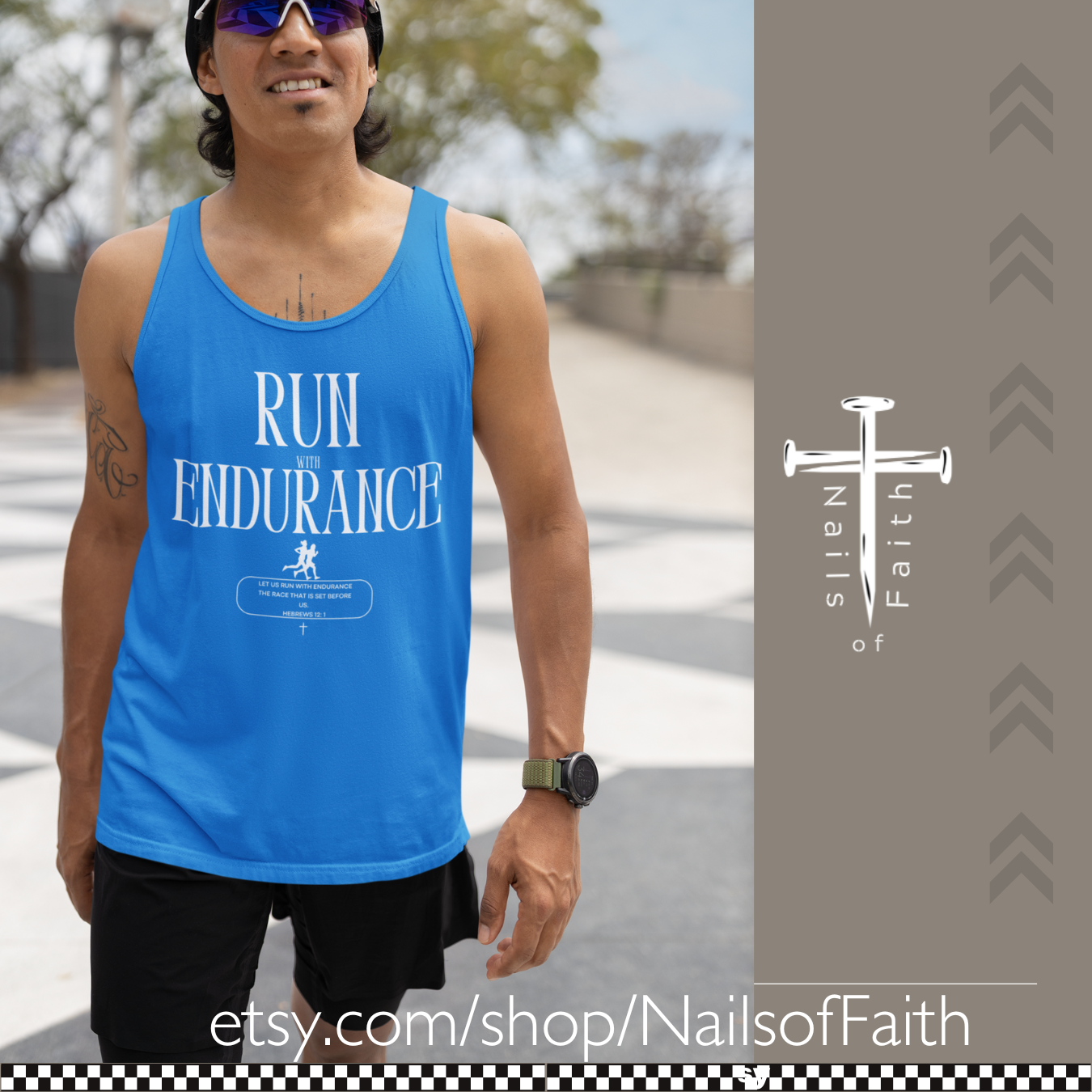 Run with Endurance - Tank Top
