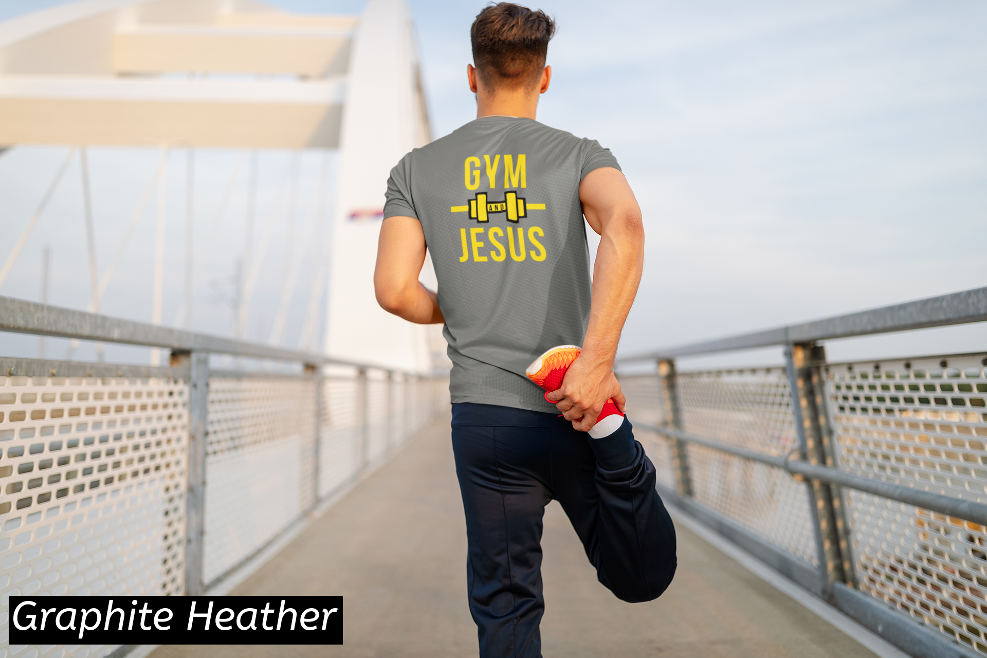 Gym and Jesus Shirt - Unisex Workout Shirt