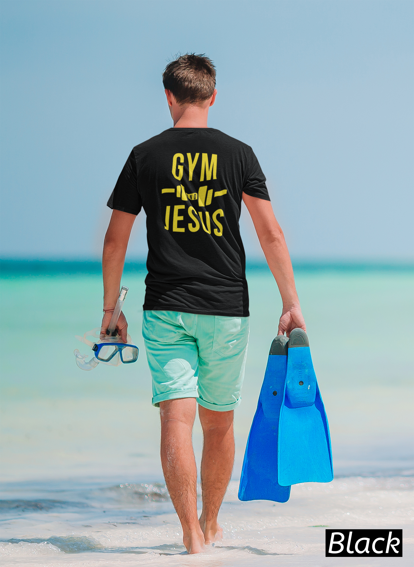 Gym and Jesus Shirt - Unisex Workout Shirt