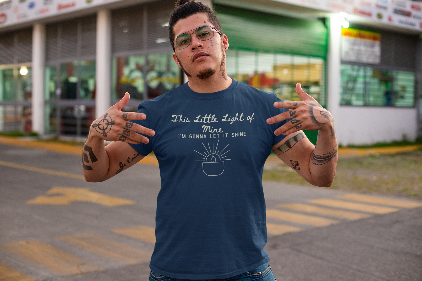 This Little Light of Mine Christian Shirt – Let It Shine Faith T-Shirt | Comfort Colors 1717