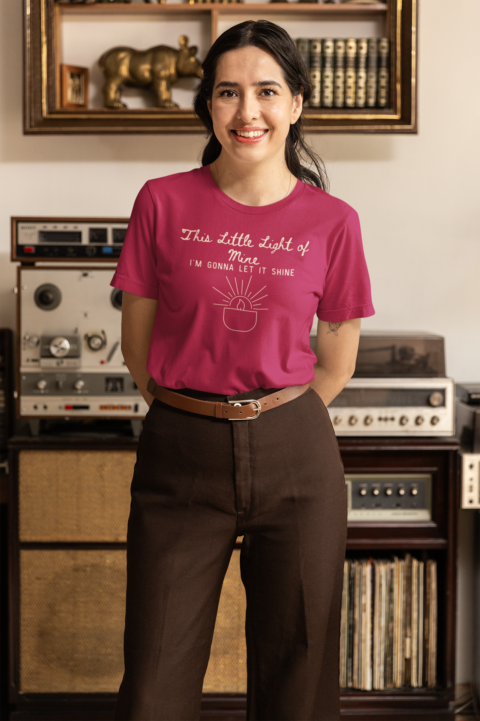This Little Light of Mine Christian Shirt – Let It Shine Faith T-Shirt | Comfort Colors 1717