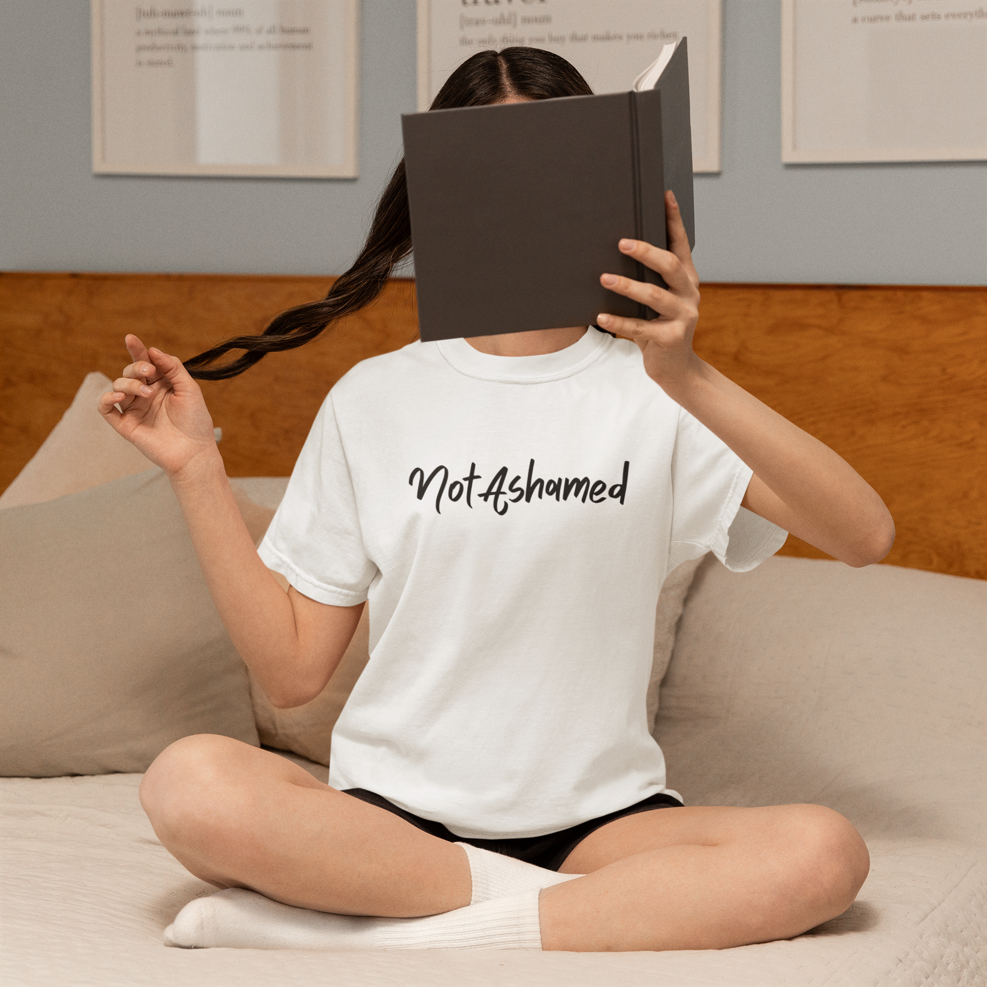 Not Ashamed Christian Shirt – Romans 1:16 Faith T-Shirt | Bold Christian Apparel | Comfort Colors 1717