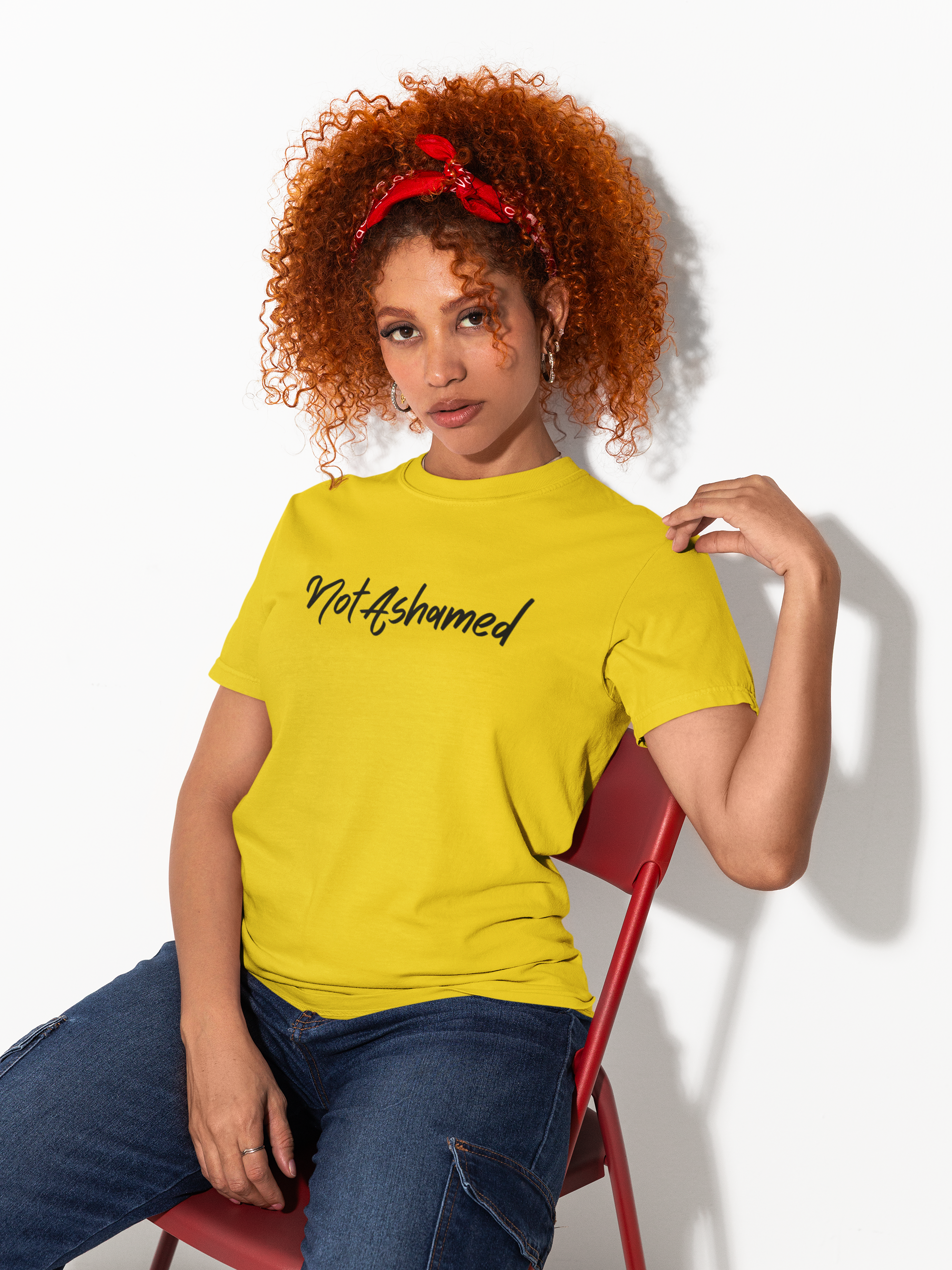 Not Ashamed Christian Shirt – Romans 1:16 Faith T-Shirt | Bold Christian Apparel | Comfort Colors 1717