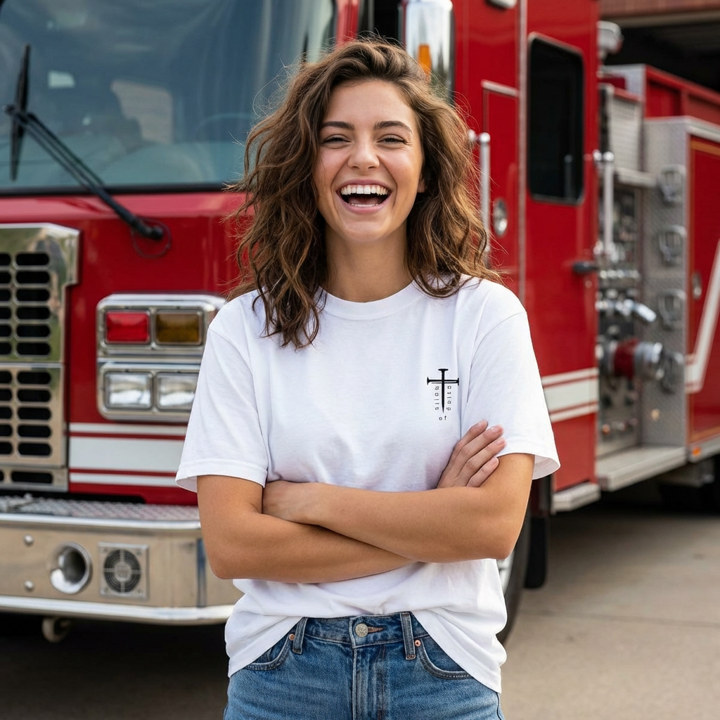 Faith Fueled Muscle Burn Shirt – Christian Gym T-Shirt | Faith Fitness Apparel | Comfort Colors 1717