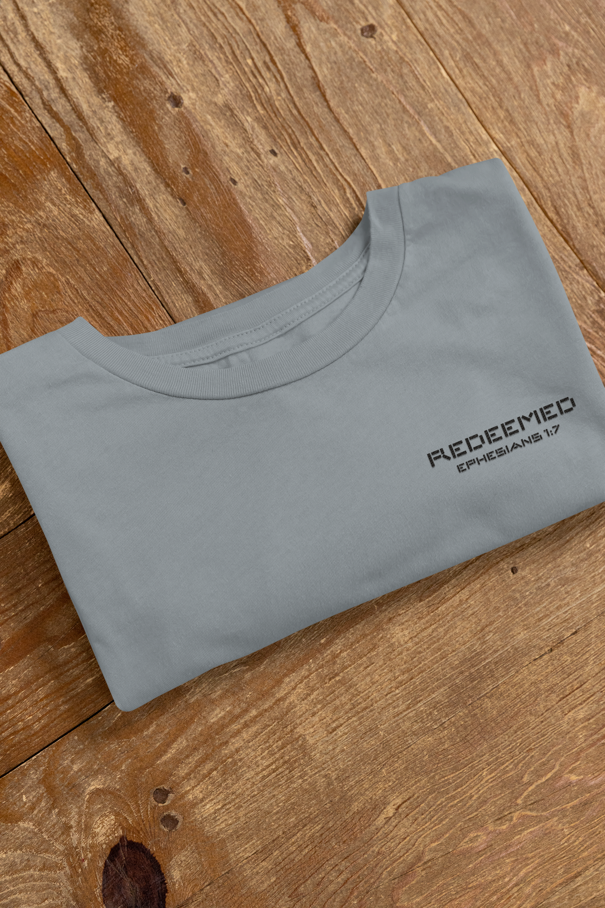 Redeemed Christian Shirt – Ephesians 1:7 Bible Verse T-Shirt | Faith Apparel | Comfort Colors 1717