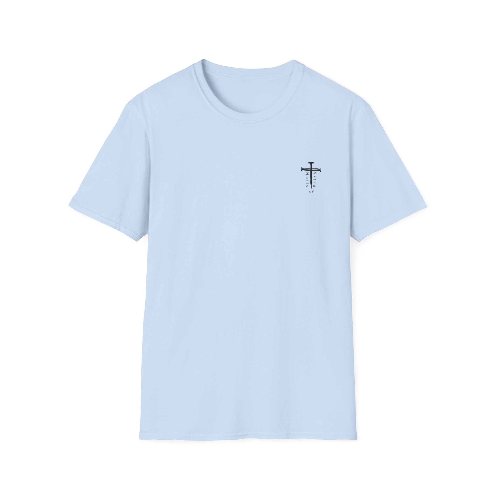 Faith Quote Shirt – The Path of Least Resistance Makes Both Men and Rivers Crooked – Christian Motivation Tee – Faith Based Apparel – Gildan 64000 Unisex Shirt