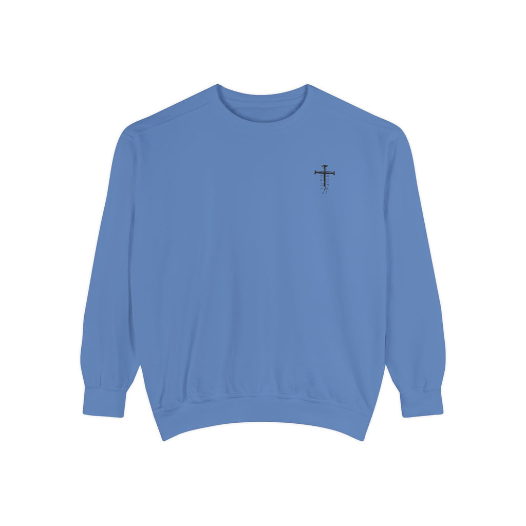 Be Still and Know Shirt Psalm 46:10, Comfort Colors 1566 Sweatshirt, Christian Bible Verse Sweatshirt, Faith Based Christian Apparel