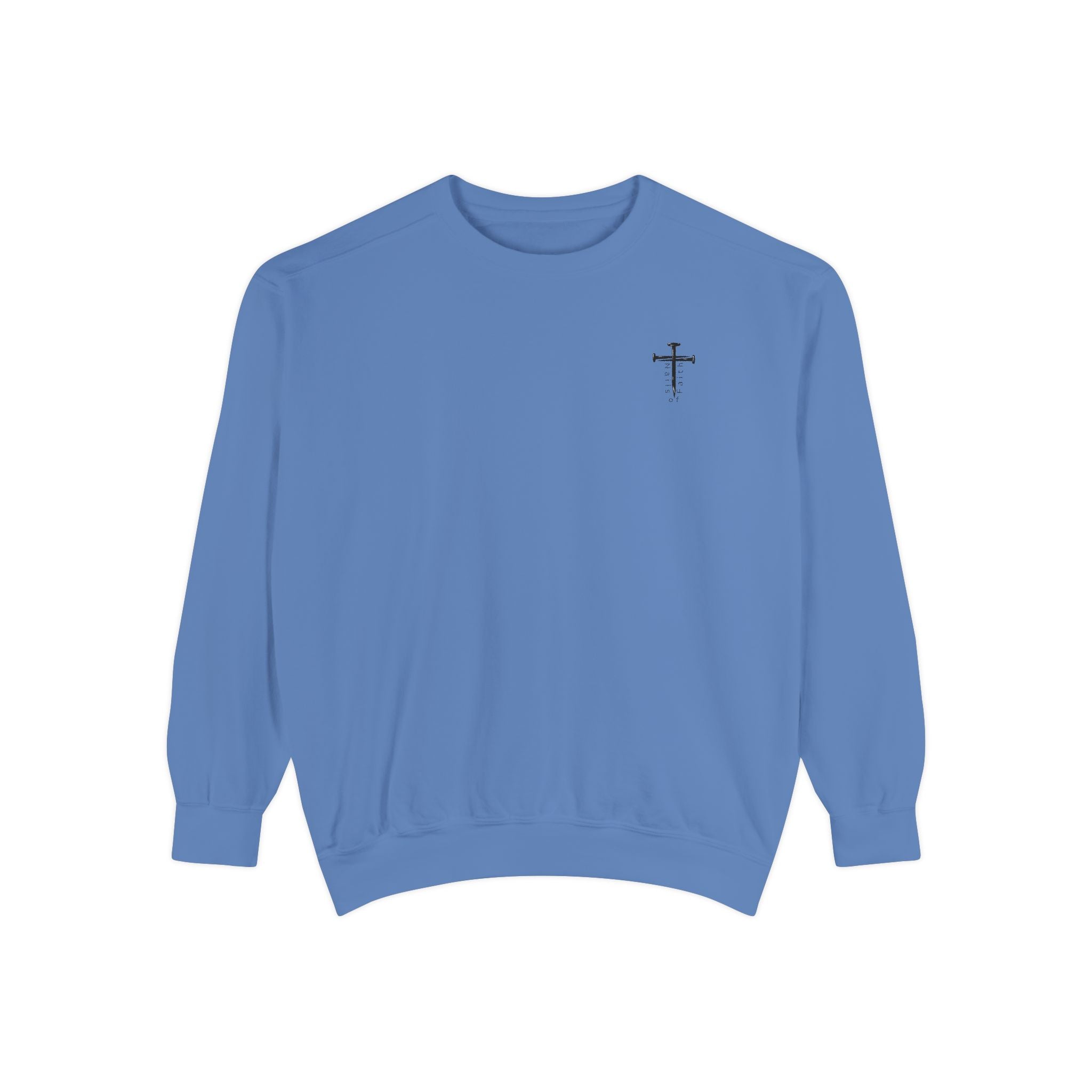 Be Still and Know Shirt Psalm 46:10, Comfort Colors 1566 Sweatshirt, Christian Bible Verse Sweatshirt, Faith Based Christian Apparel