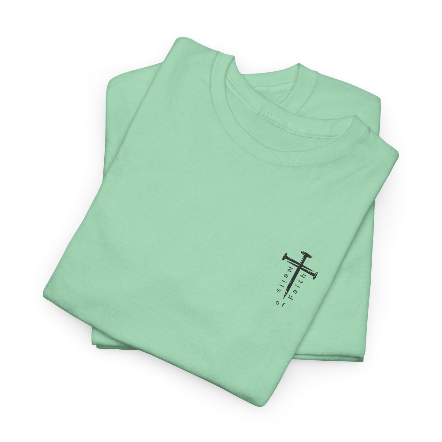 Iron Sharpens Iron Christian Shirt – Proverbs 27:17 Faith Brotherhood T-Shirt | Gildan 5000