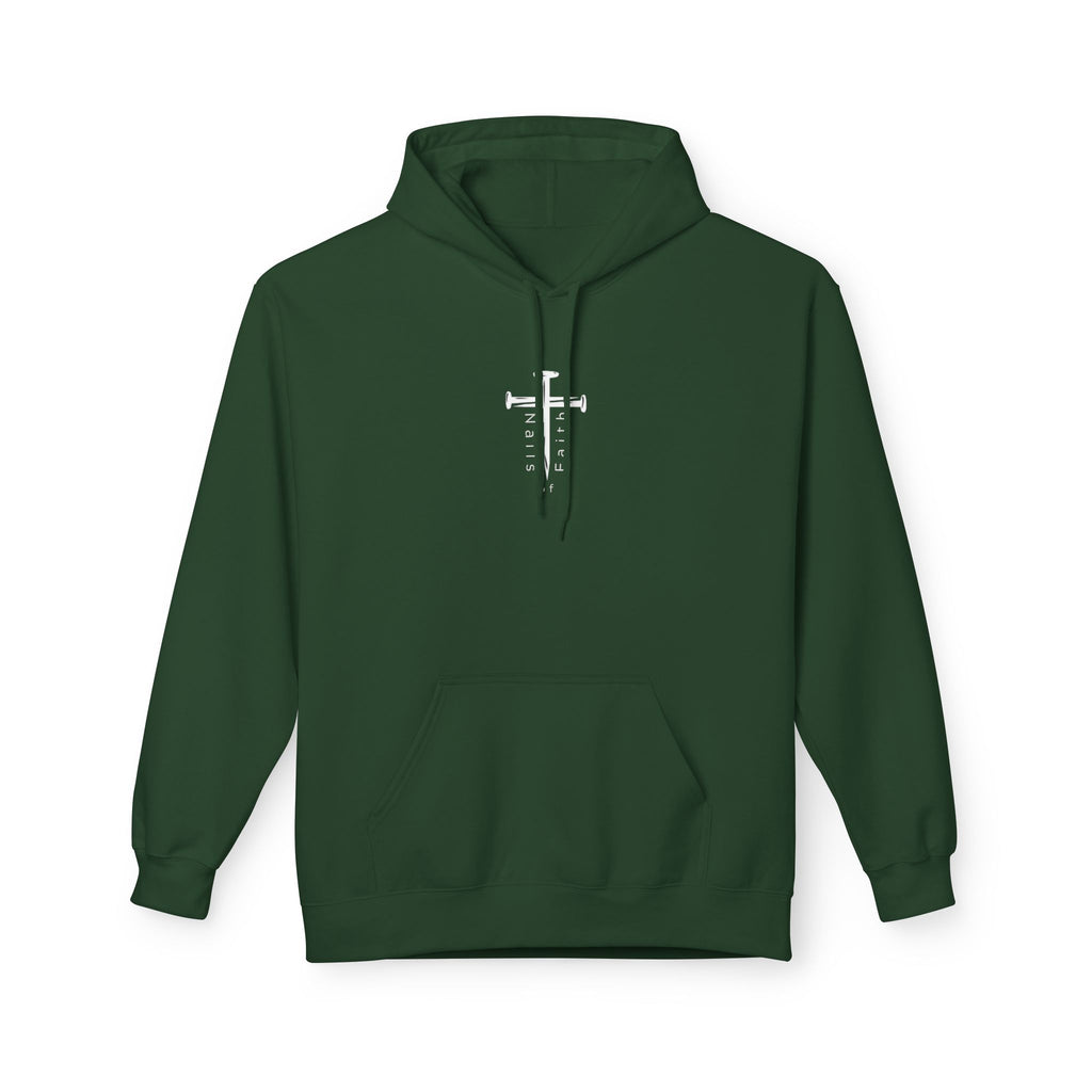 He’s Always On Time Christian Hoodie – Isaiah 60:22 Faith Sweatshirt | Gildan SF500 Hoodie