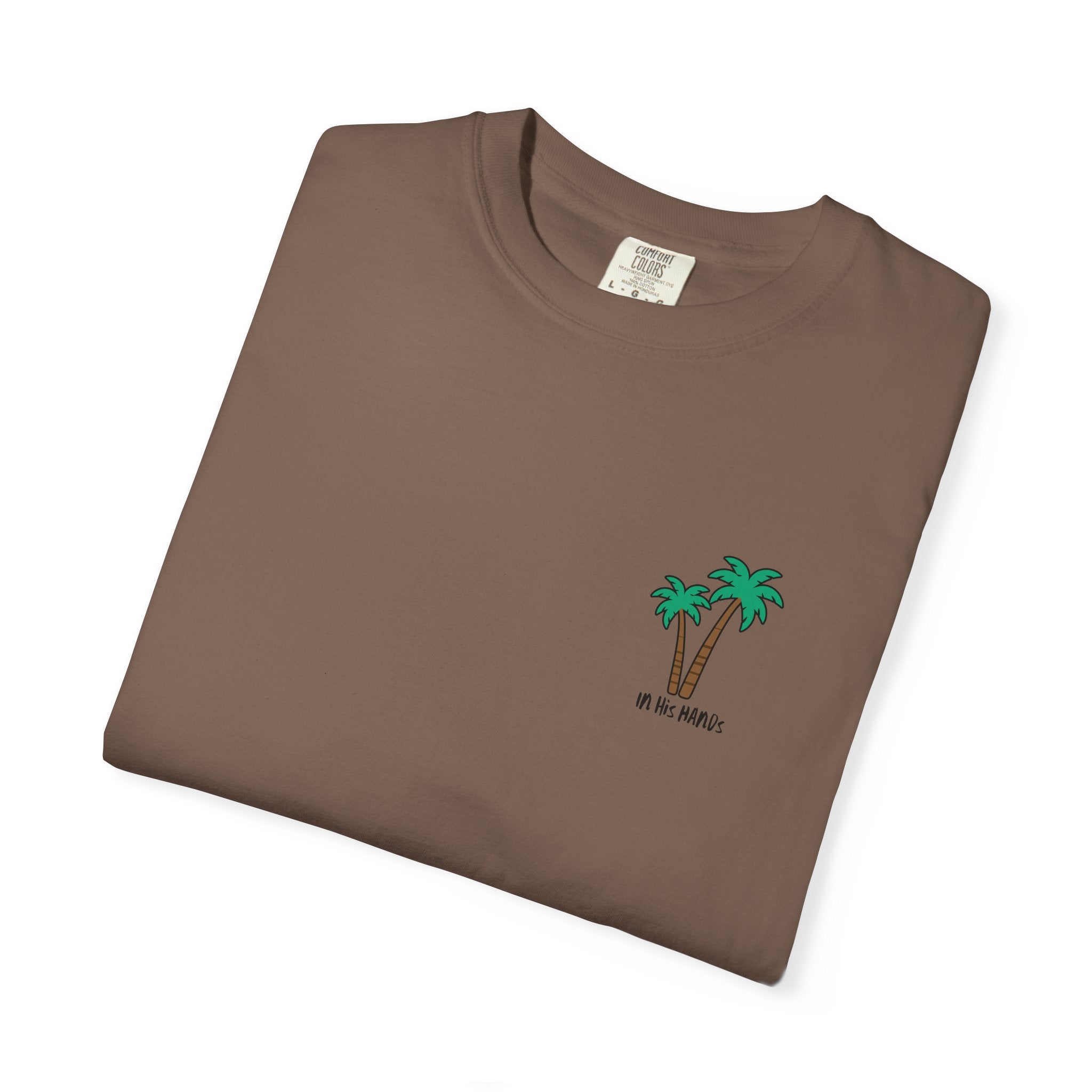 Resting in His Hands Vibes – Christian Beach Comfort Colors 1717 T-Shirt