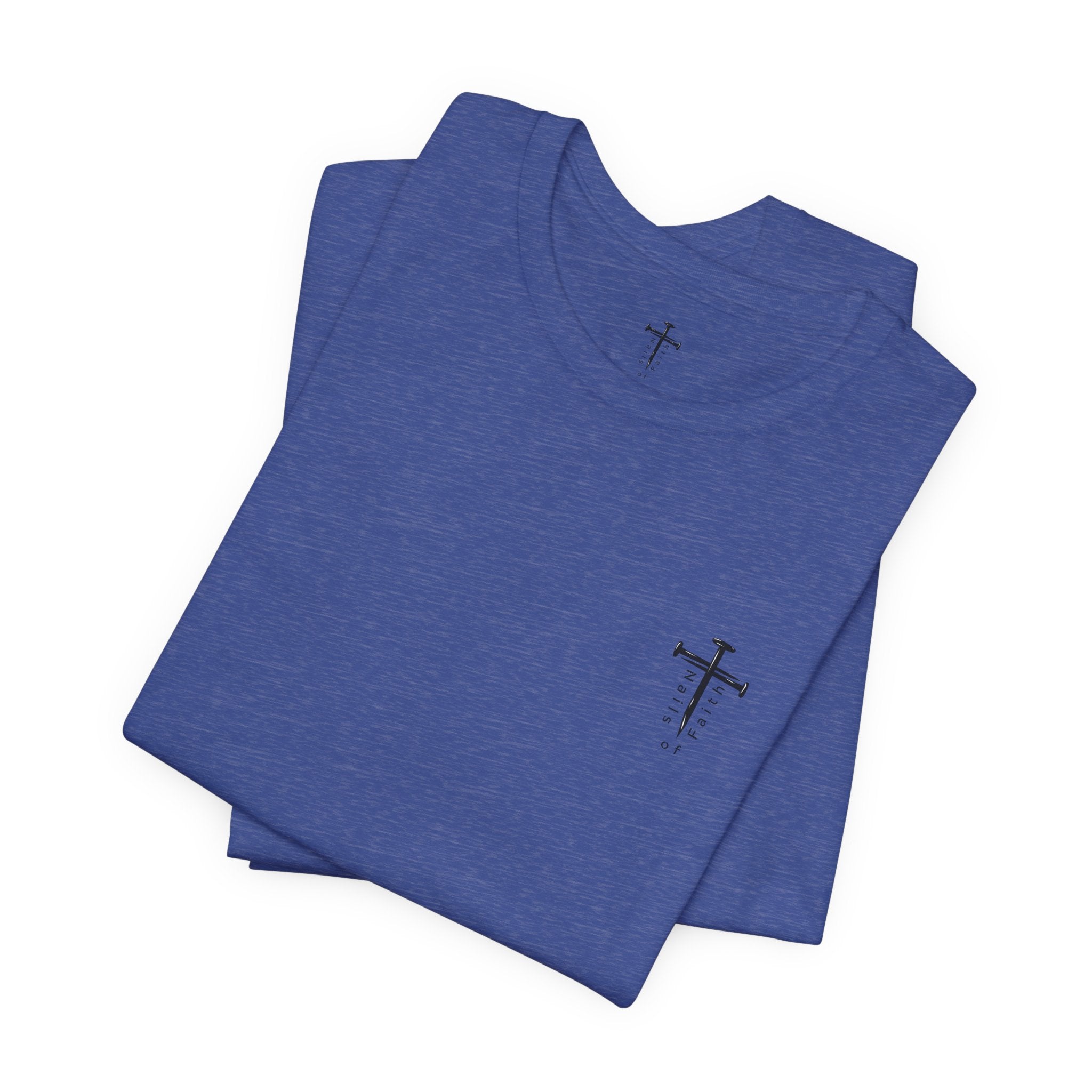 Look to the Lord and All His Strength Shirt – Christian Bible Verse T-Shirt | Bella+Canvas 3001 Faith Tee