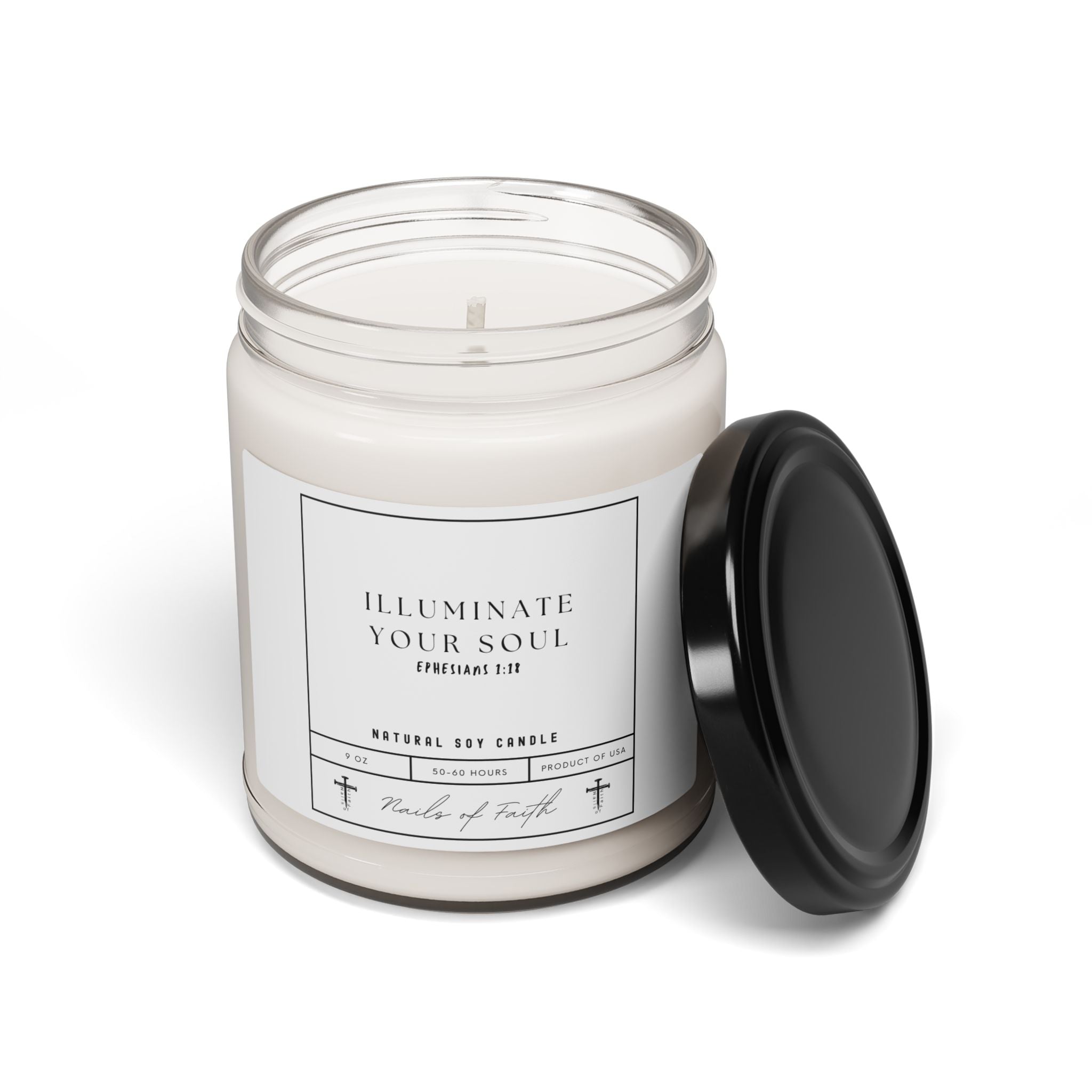 Illuminate your soul.  9oz Scented Candle