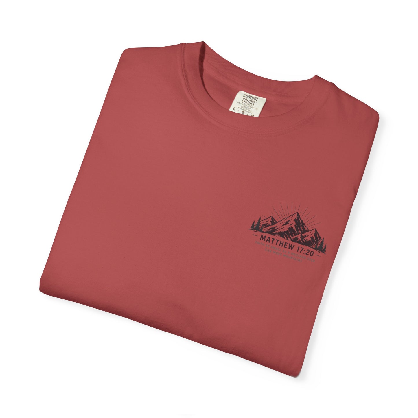 Faith as Small as a Mustard Seed Christian T-Shirt | Matthew 17:20 Tee