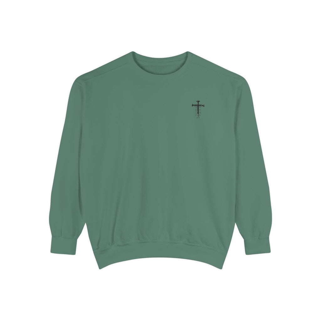 Be Still and Know Shirt Psalm 46:10, Comfort Colors 1566 Sweatshirt, Christian Bible Verse Sweatshirt, Faith Based Christian Apparel