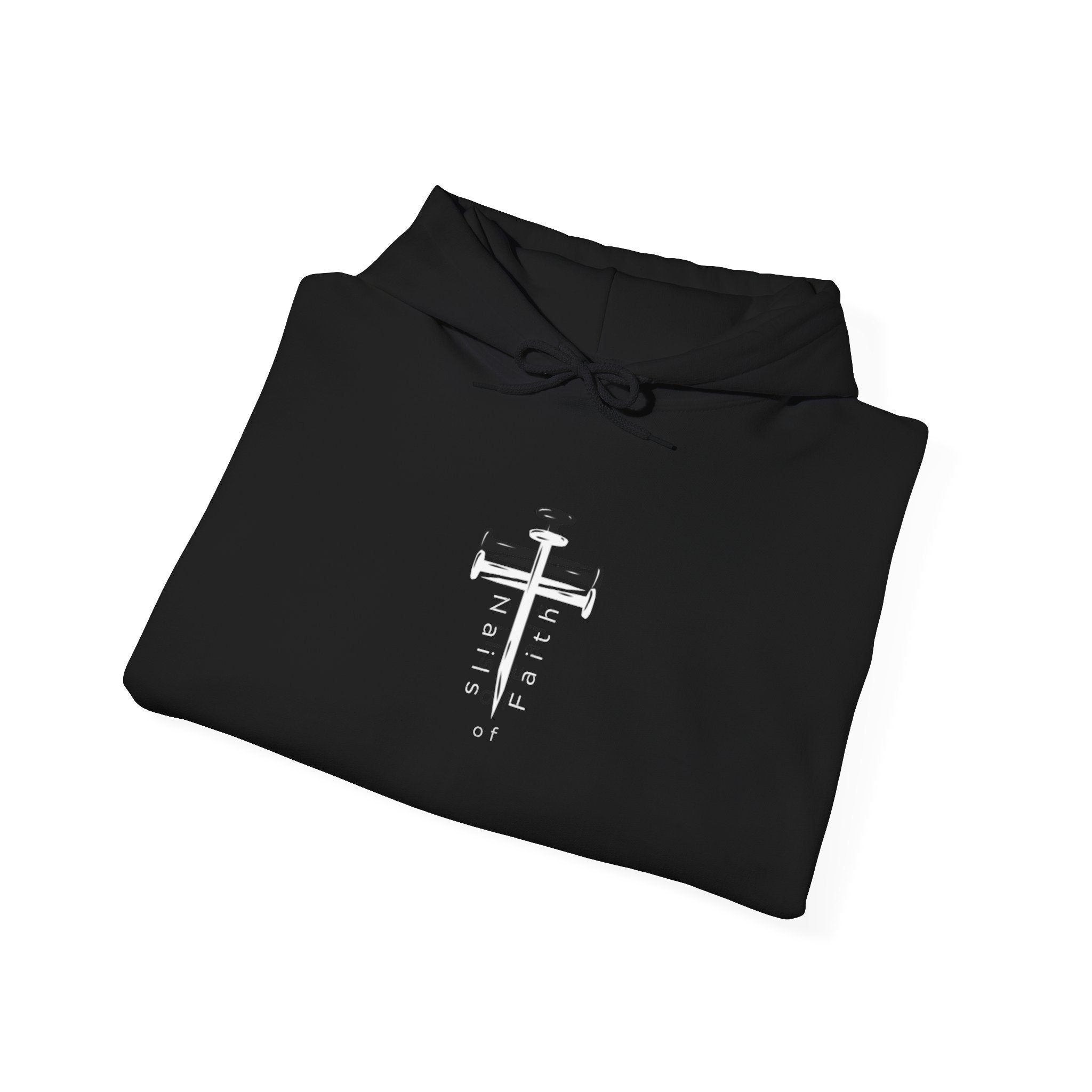 Faith and Family Firefighter Hoodie – Maltese Cross Christian Sweatshirt | Gildan 18500